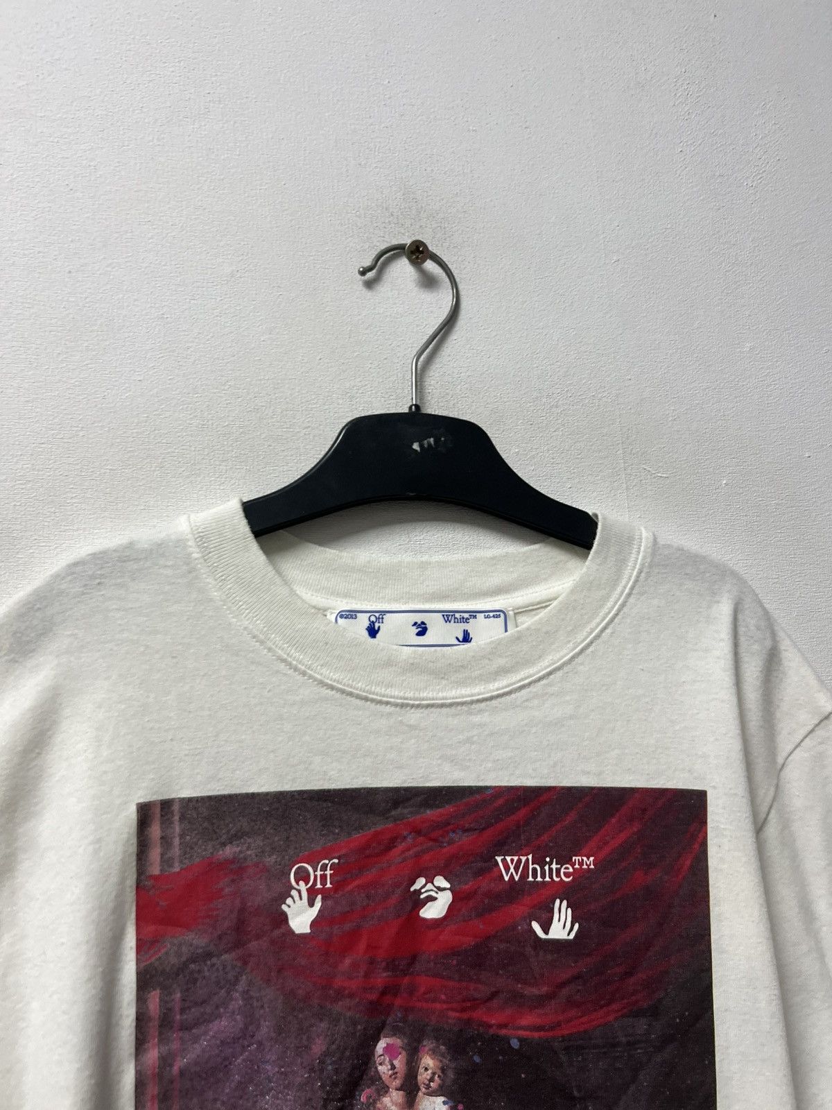Off-White Off-White Caravaggio T-Shirt Big Logo Size S Luxury Size US S / EU 44-46 / 1 - 4 Thumbnail