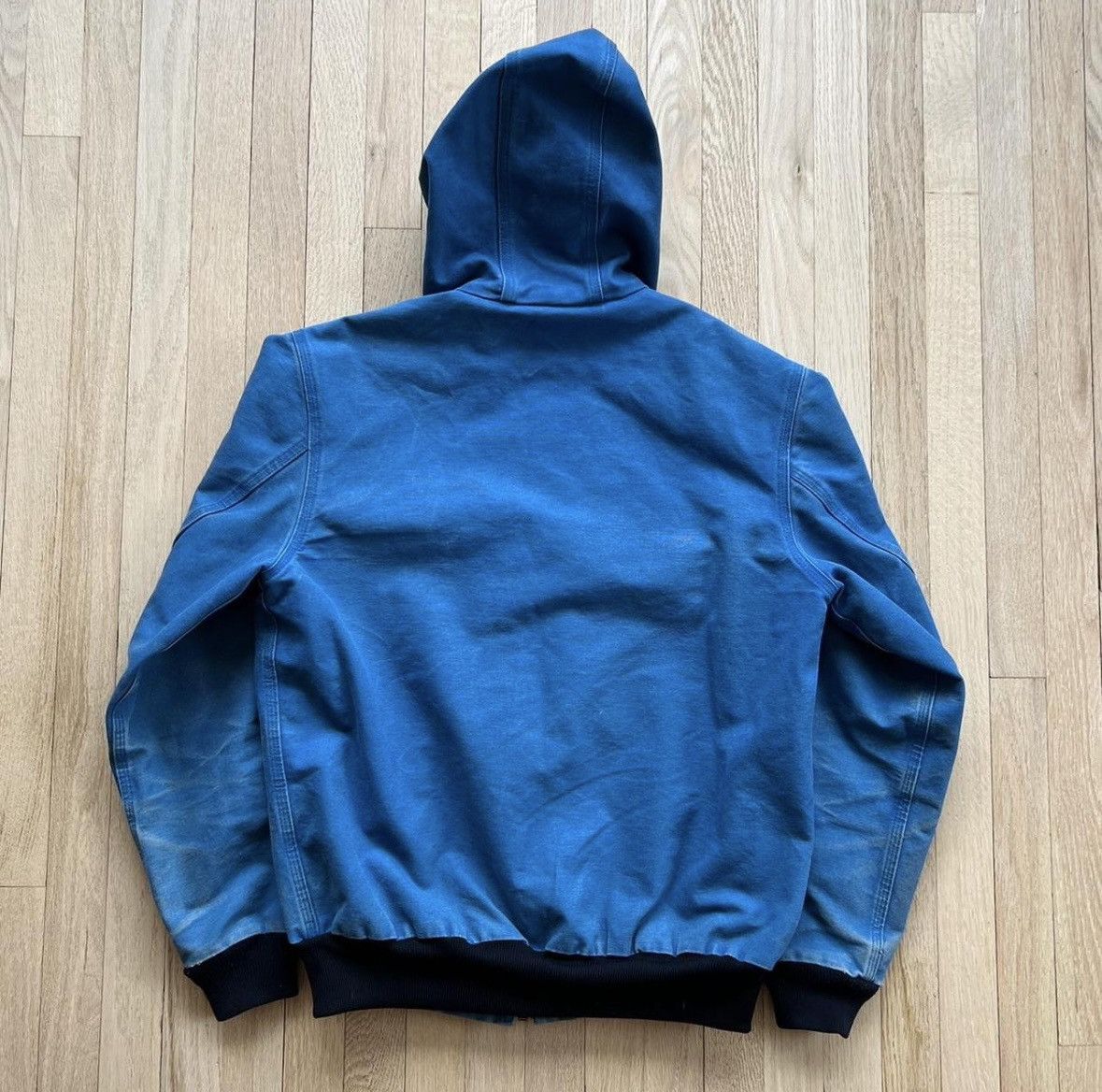 Carhartt Vintage Carhartt Active Jacket blue/black Size US L / EU 52-54 / 3 - 2 Thumbnail