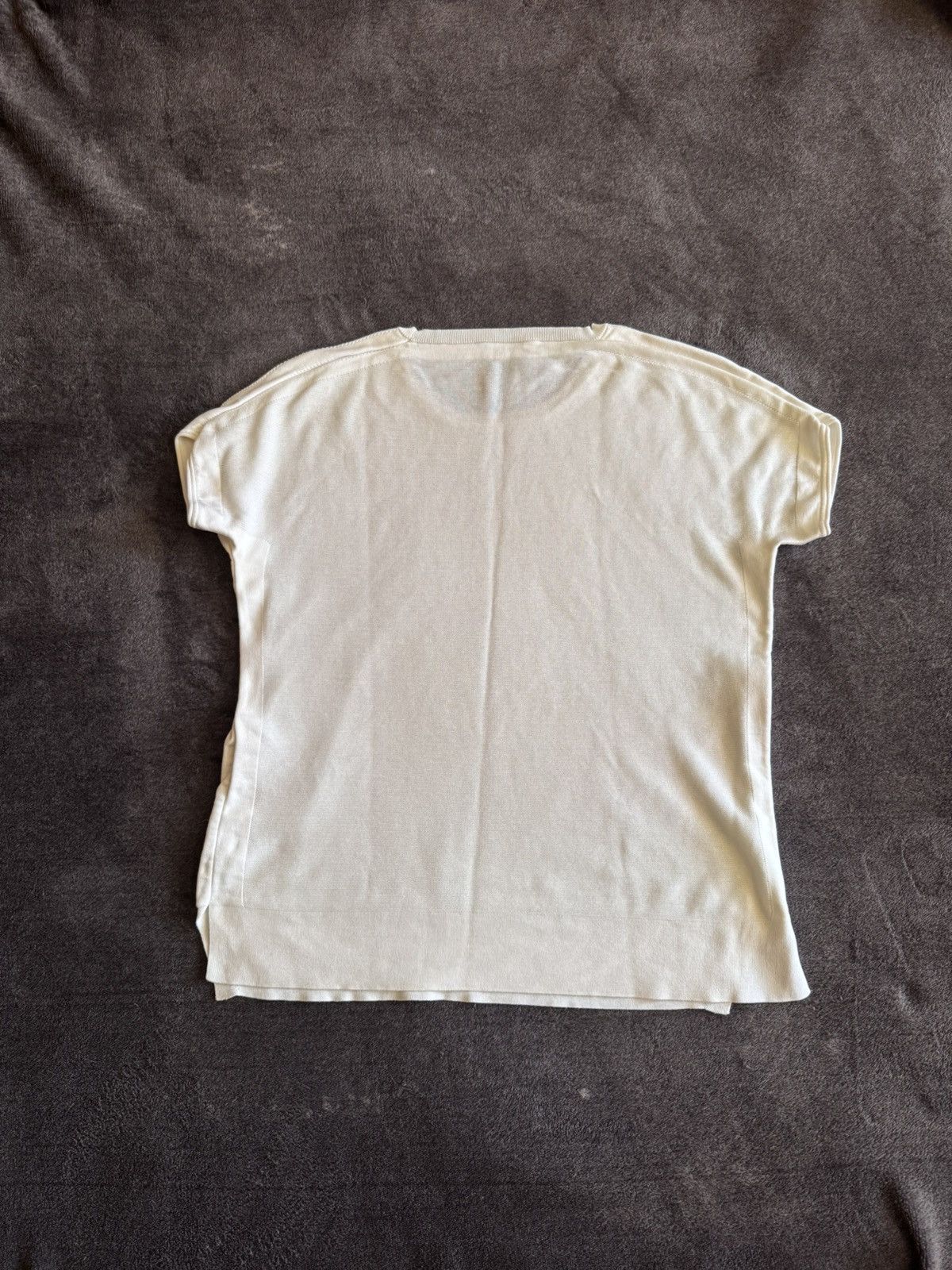 Loro Piana Loro Piana silk woman's t-shirt luxury Size S / US 4 / IT 40 - 12 Thumbnail
