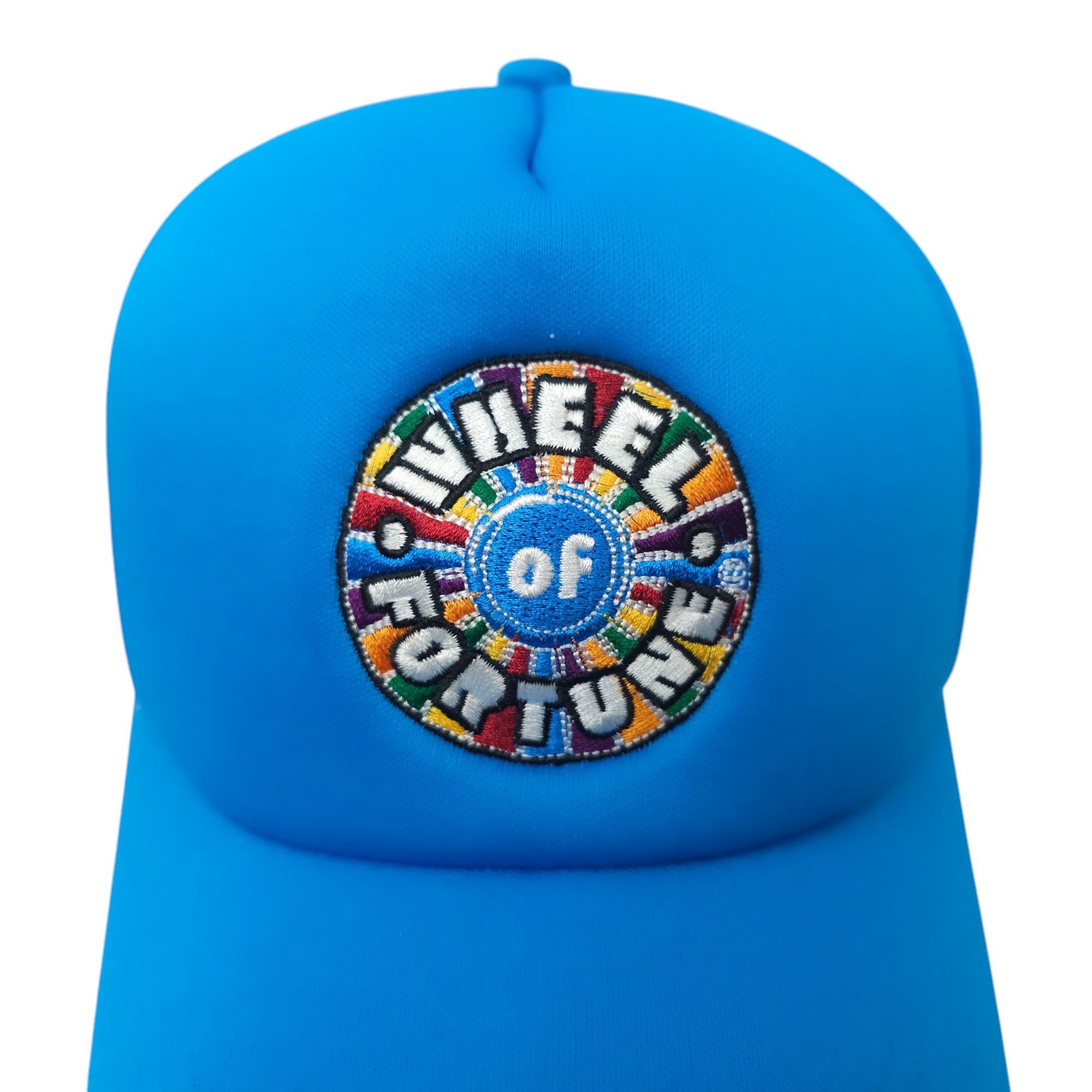 Other Wheel Of Fortune Mesh Snapback Cap Trucker Foam Embroidered Size ONE SIZE - 7 Thumbnail