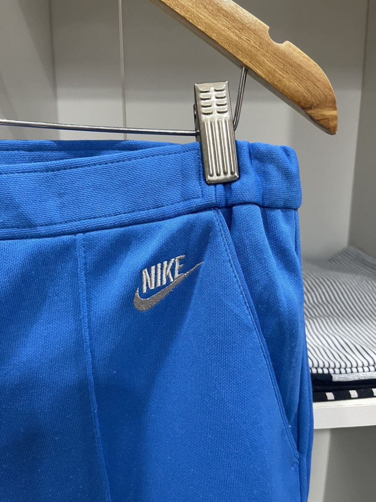 Nike Vintage Nike 80's Pleated Track Pants Size US 32 / EU 48 - 2 Thumbnail