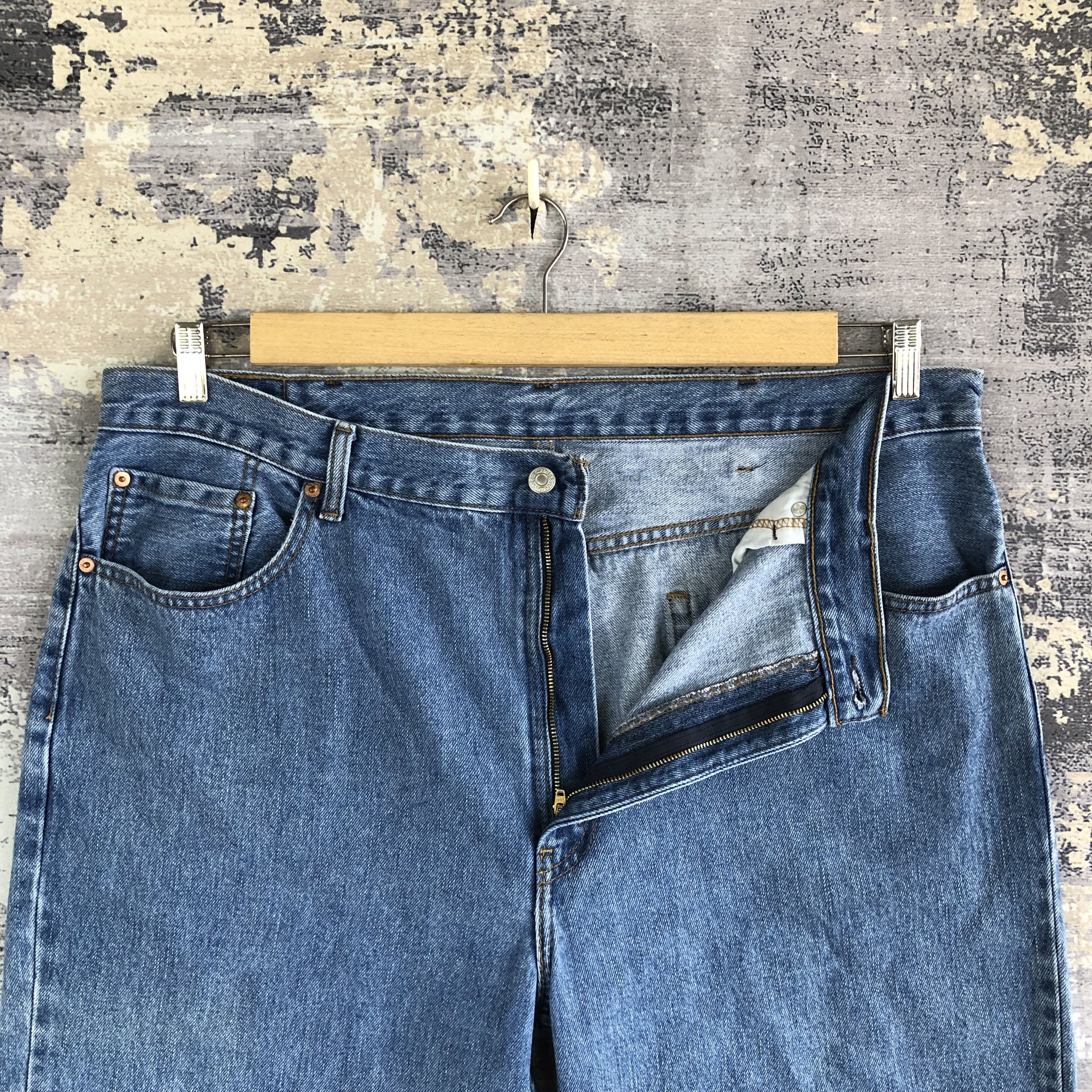 Levi's Vintage Levis Baggy Jeans Levi's High Waist Faded Denim Size US 40 / EU 56 - 6 Thumbnail