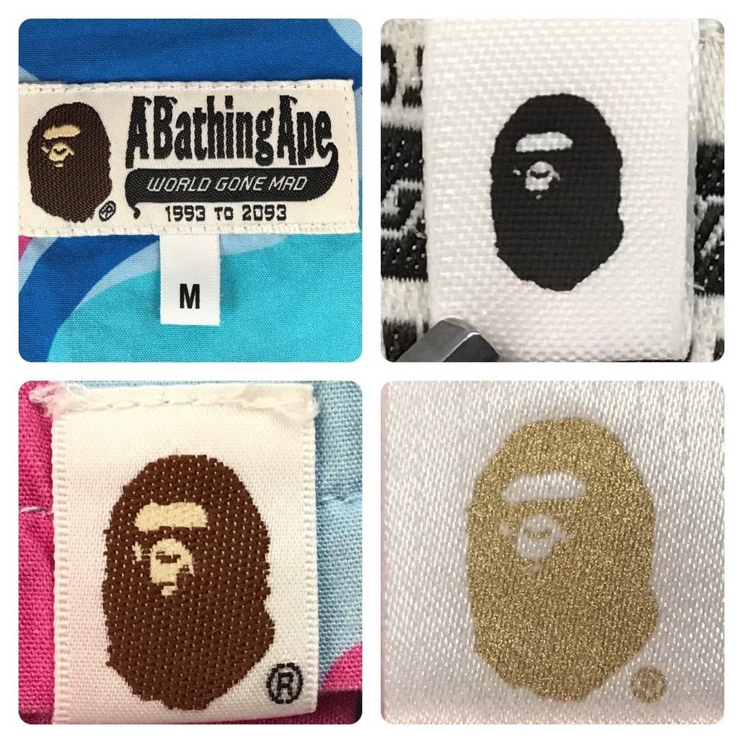 Bape BAPE MARBLE camo aloha shirt a bathing ape Size US M / EU 48-50 / 2 - 5 Thumbnail