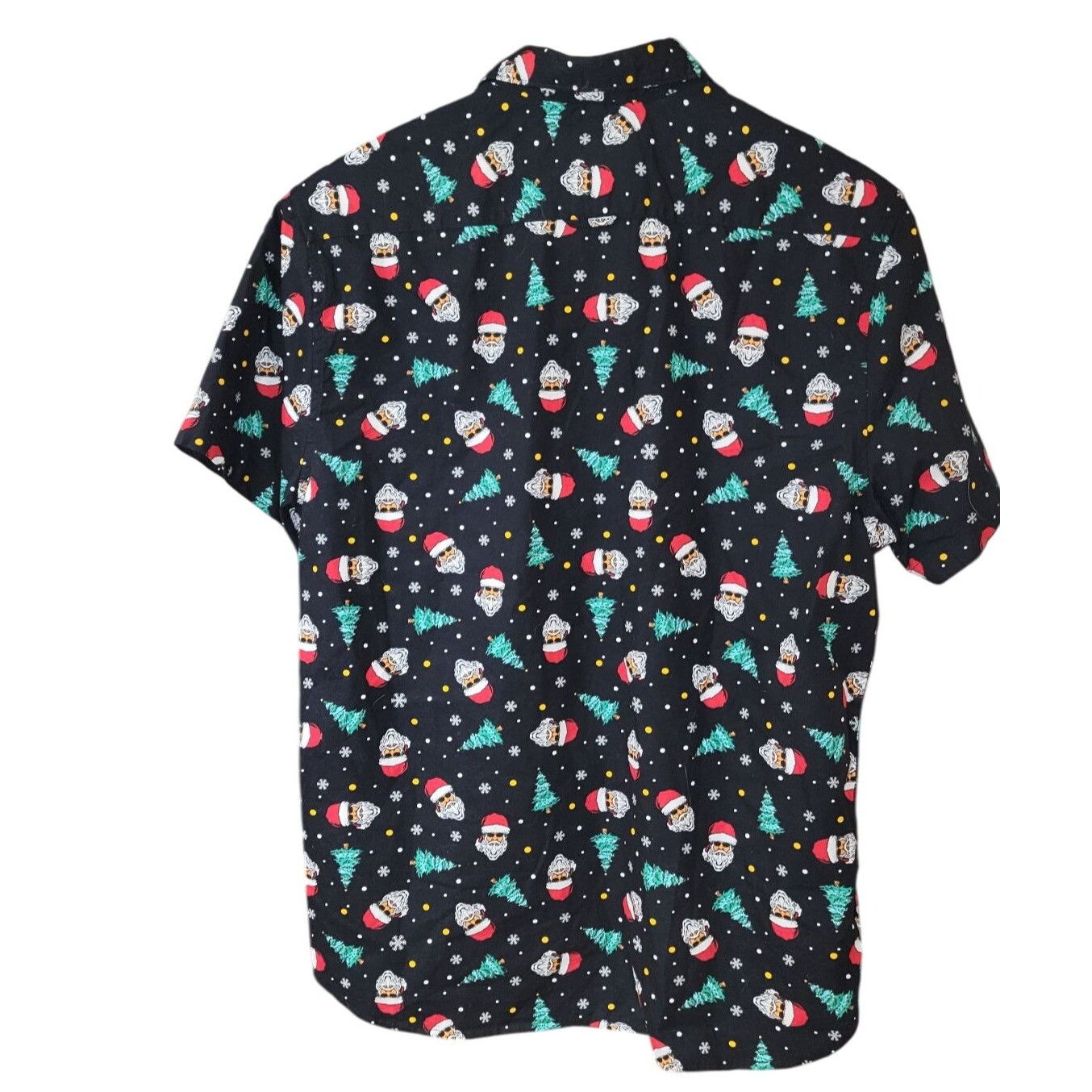 Denim & Flower Denim & Flower Mens Christmas Santa Shirt 100% Cotton Button Size US L / EU 52-54 / 3 - 2 Thumbnail