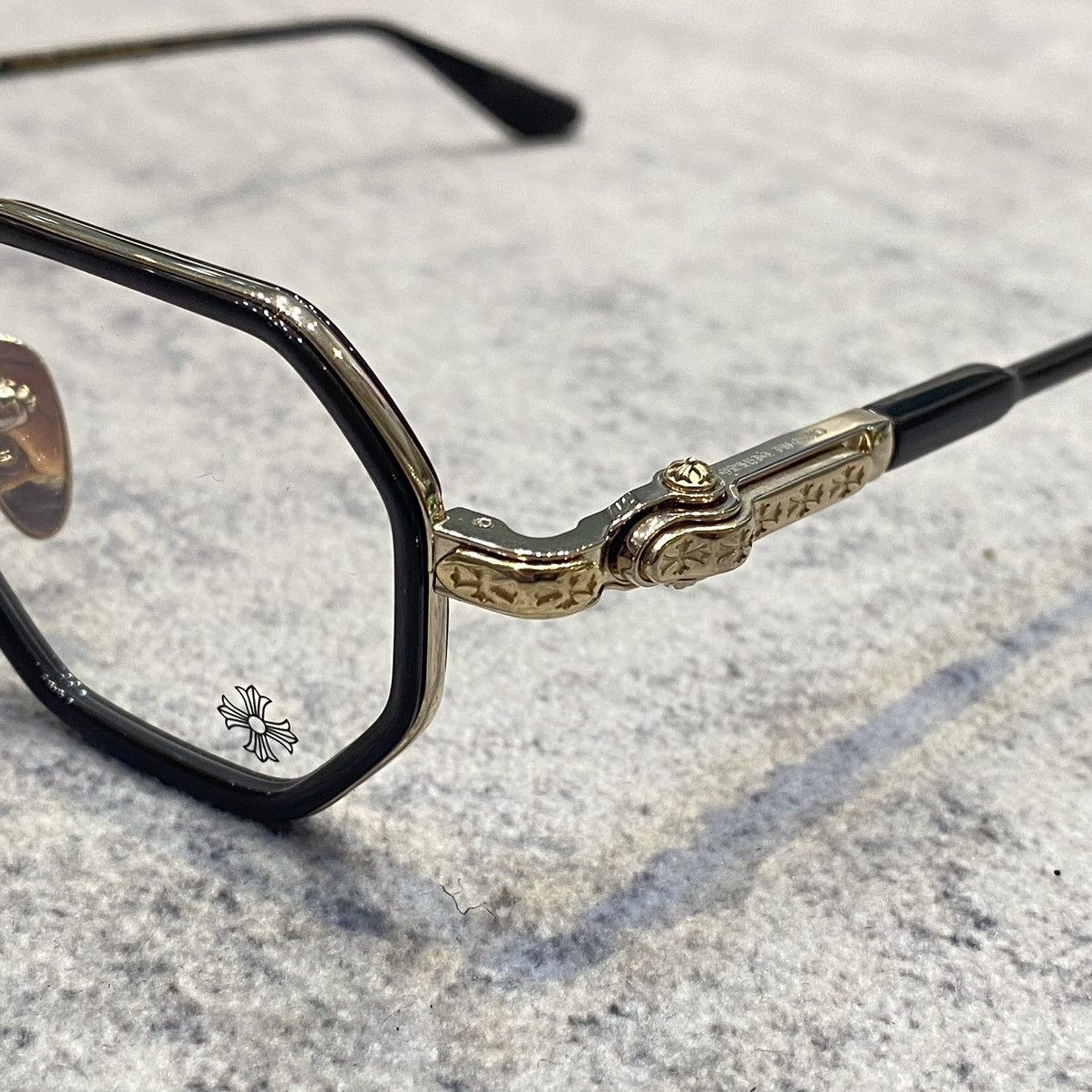 Chrome Hearts CHROME HEARTS TATTERS Classic Brown/ Gold Plated Size ONE SIZE - 2 Thumbnail