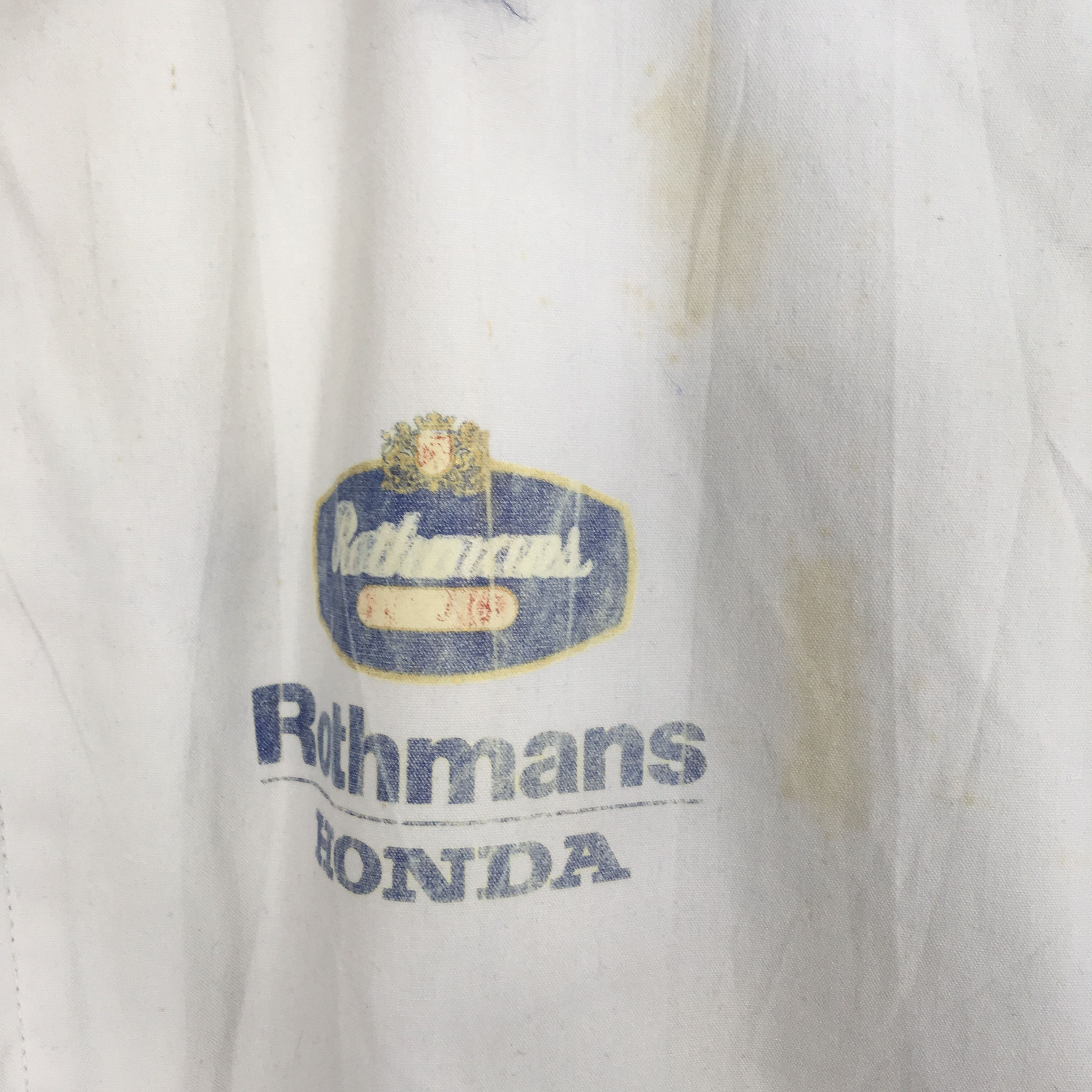 Honda Vintage 90s Honda Rothmans Racing Team Motorsports Jacket Size US L / EU 52-54 / 3 - 8 Thumbnail
