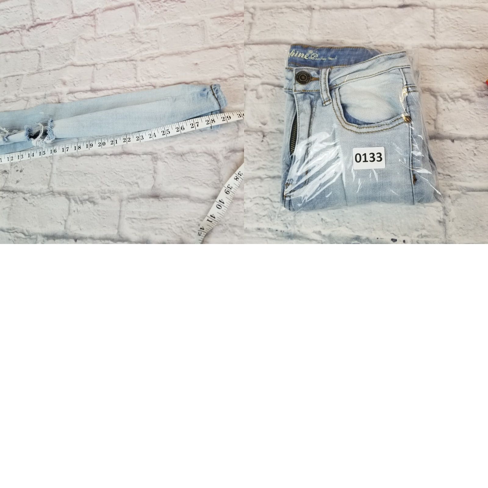 Toy Machine Machine Jeans Juniors Size 1 / 26 Distressed Stretch Jeggings Denim Blue 5-Pocket Slim Fit Womens Jeans Size 25" / US 0 / IT 36 - 9 Thumbnail