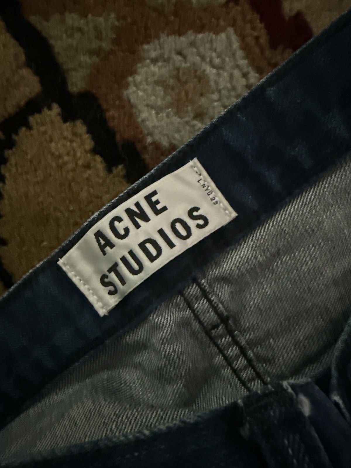 Acne Studios Acne Studios Slim Fit Dark Wash Jeans Size US 29 - 5 Thumbnail