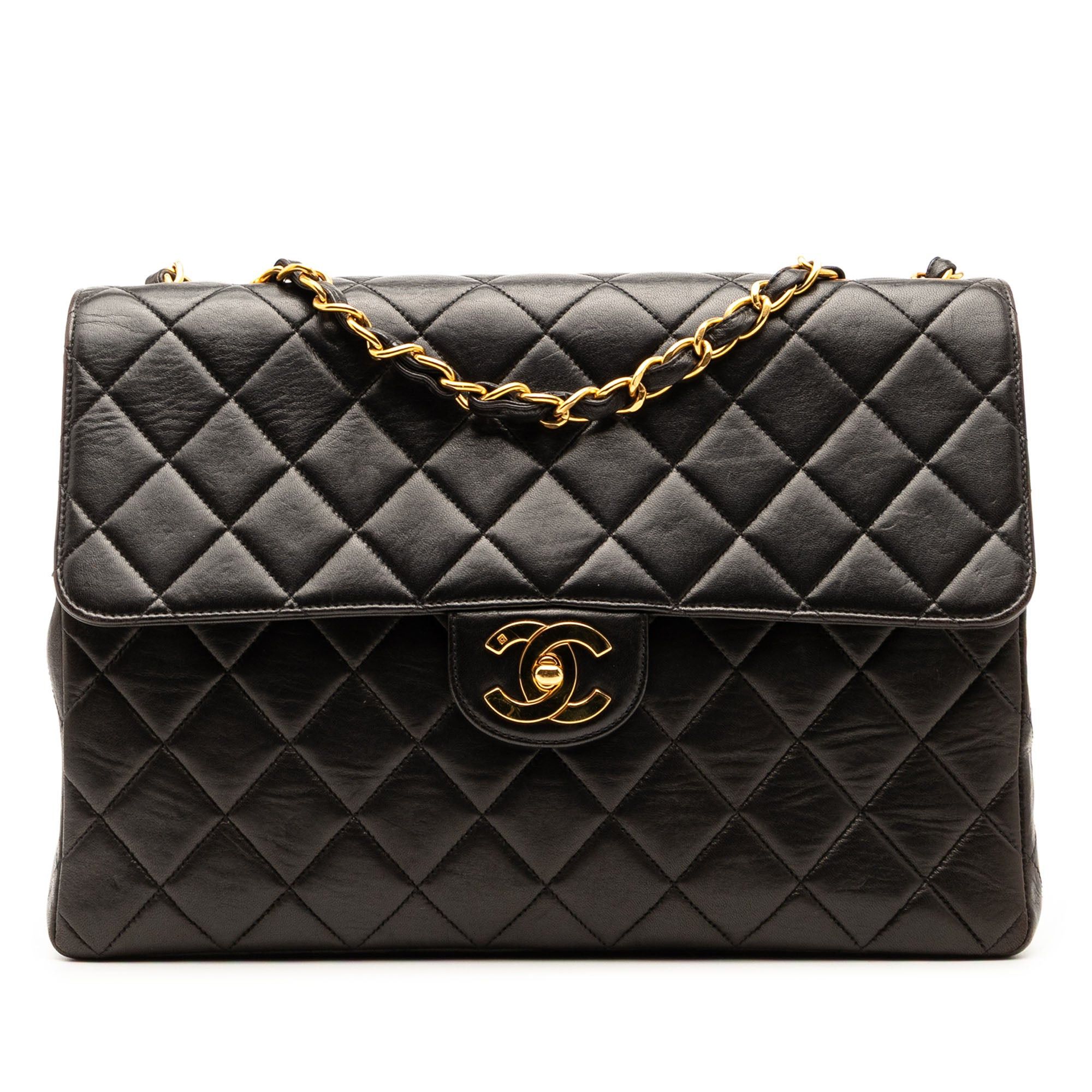 Jumbo Classic Lambskin Single Flap