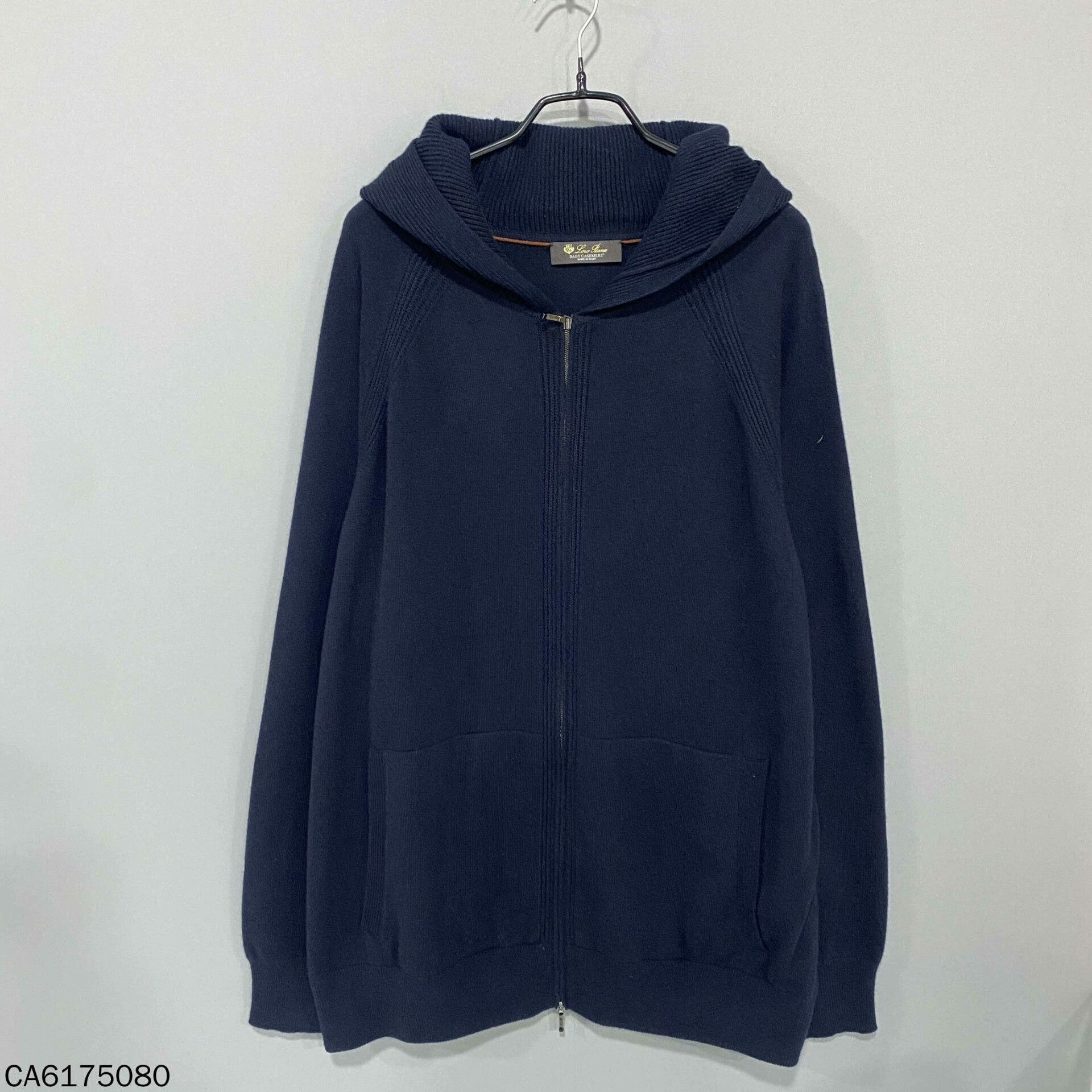 Loro Piana Loro Piana Ribbed Hood Cashmere Coat Size US XXL / EU 58 / 5 - 1 Thumbnail