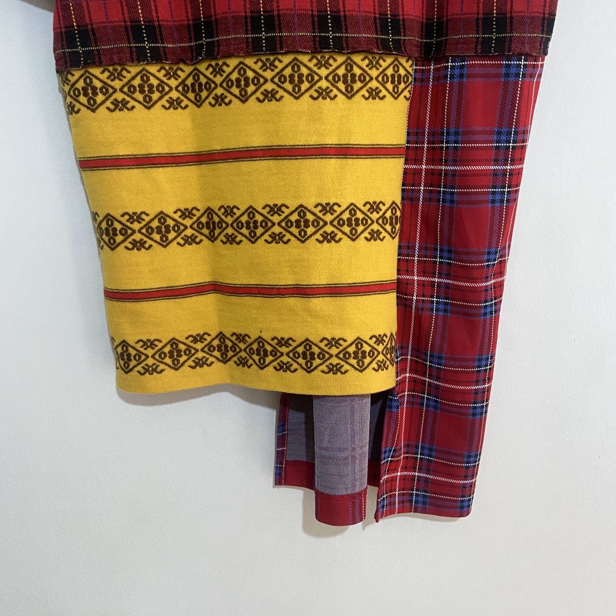 Comme des Garcons Homme Plus COMME des GARCONS HOMME PLUSS A/W 20 Patchwork Cut and Sew Size US S / EU 44-46 / 1 - 8 Thumbnail