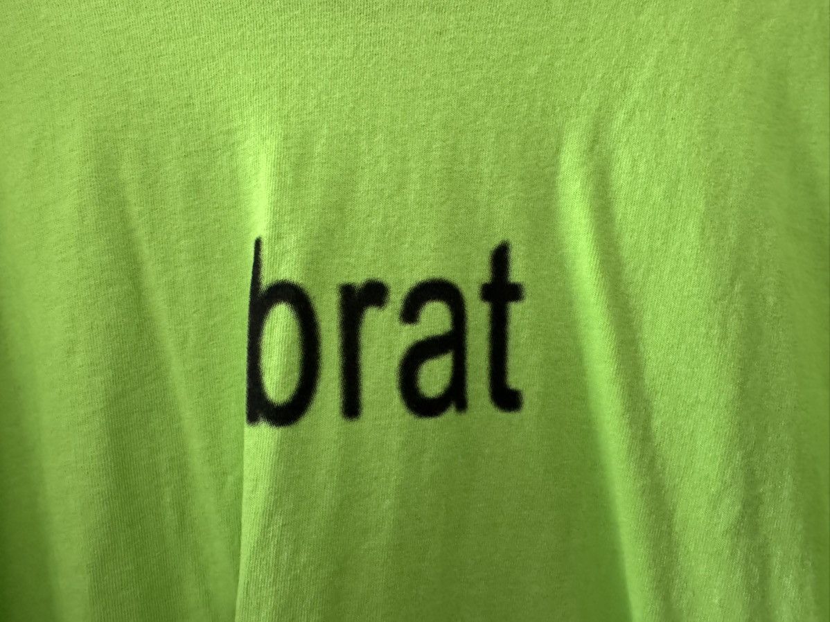 Other Charli XCX Brat Neon Green Men's T-Shirt Size US XXL / EU 58 / 5 - 2 Thumbnail