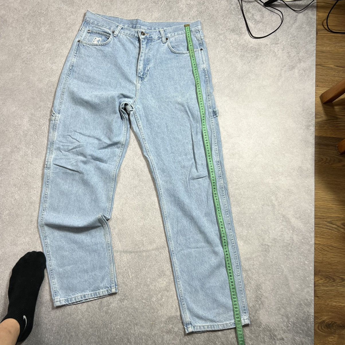 JNCO Vintage Crazy Karl Kani Baggy Jeans Size US 32 / EU 48 - 15 Thumbnail