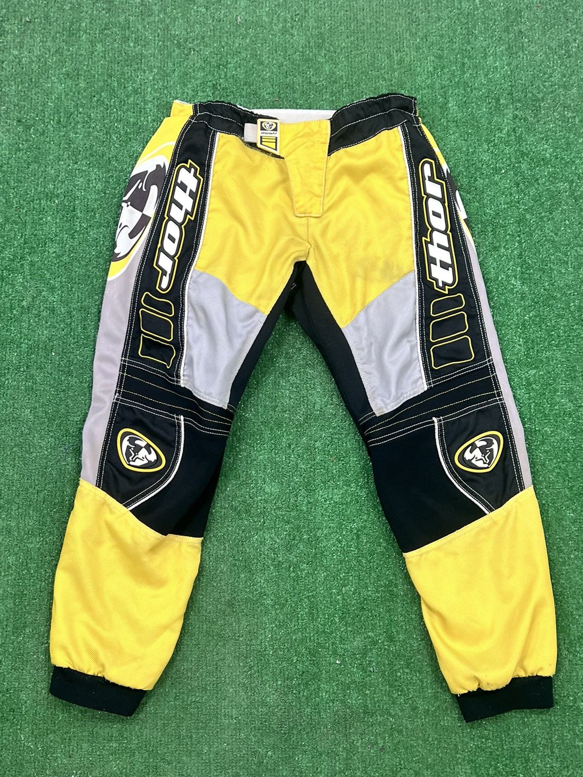 Vintage Vintage 90s Thor Racing Kenytex Kevlar Motocross Pants Size US 26 / EU 42 - 2 Thumbnail