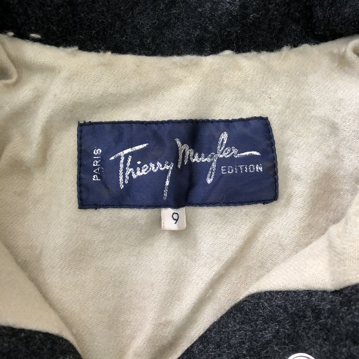 Thierry Mugler THIERRY MUGLER Dramatic Effect Embroidered Wool Jacket Size US XL / EU 56 / 4 - 13 Thumbnail