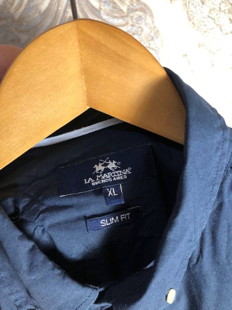 La Martina × Vintage VERY RARE LA MARTINA DESIGNER SHIRT LONG SLEEVE LUXURY DELUX Size US XL / EU 56 / 4 - 3 Thumbnail