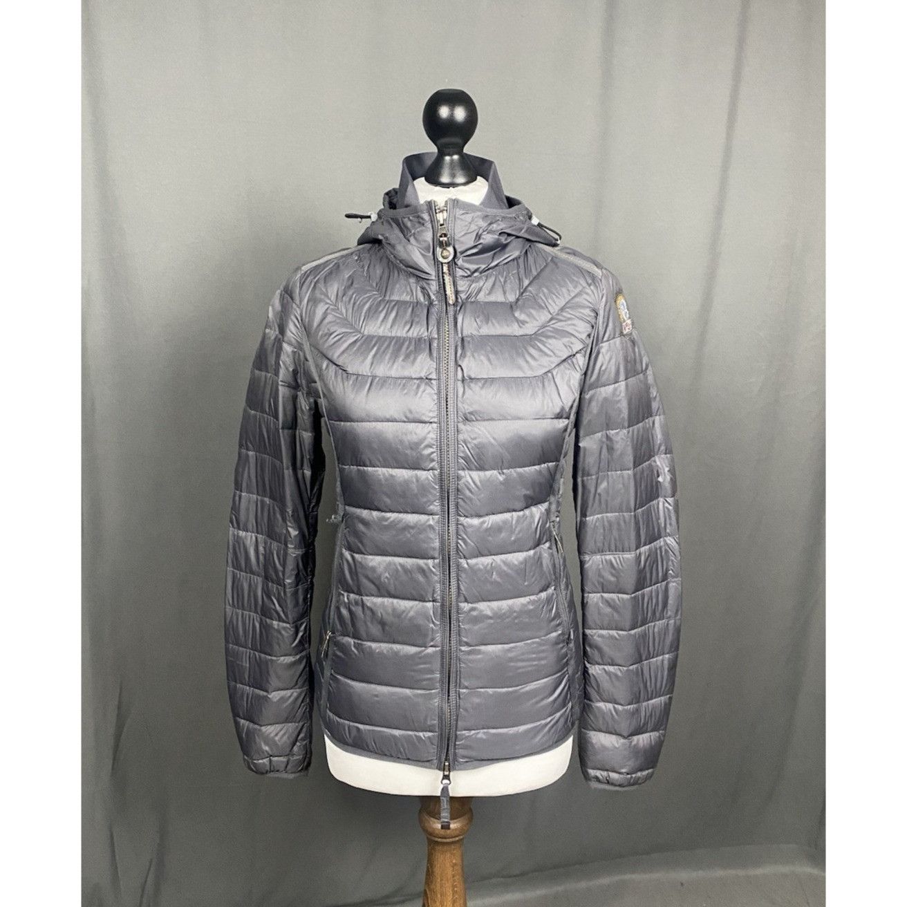 Parajumpers Parajumpers Graphite Gray Lightweight Down Insulated Puffer Size S / US 4 / IT 40 - 1 Thumbnail