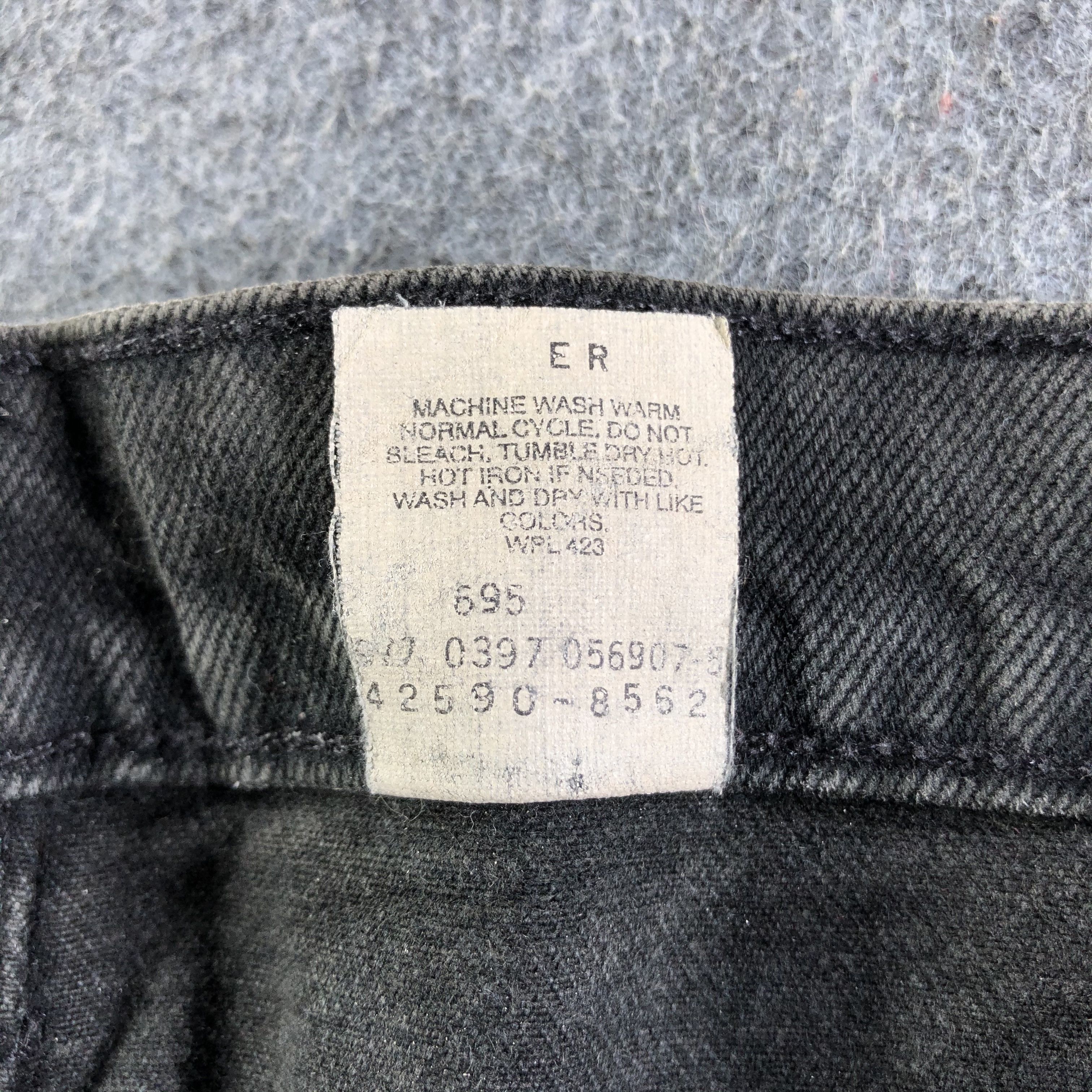Levi's Vintage 90s Levis Jeans-J3166 Size US 32 / EU 48 - 11 Thumbnail