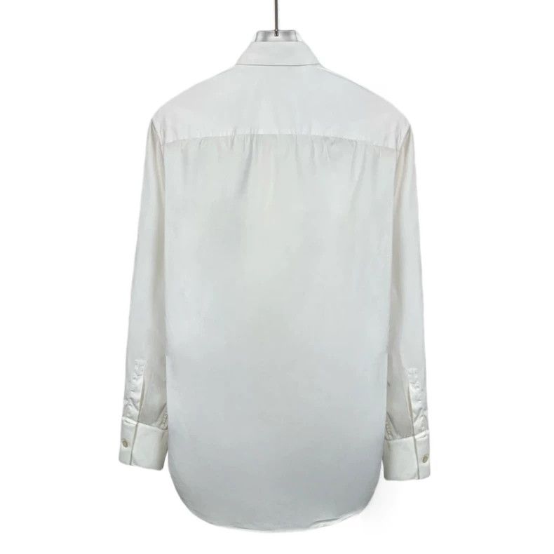 Dior Dior Size 37White bee embroidery cotton lapel long-sleeved Size US XS / EU 42 / 0 - 2 Thumbnail