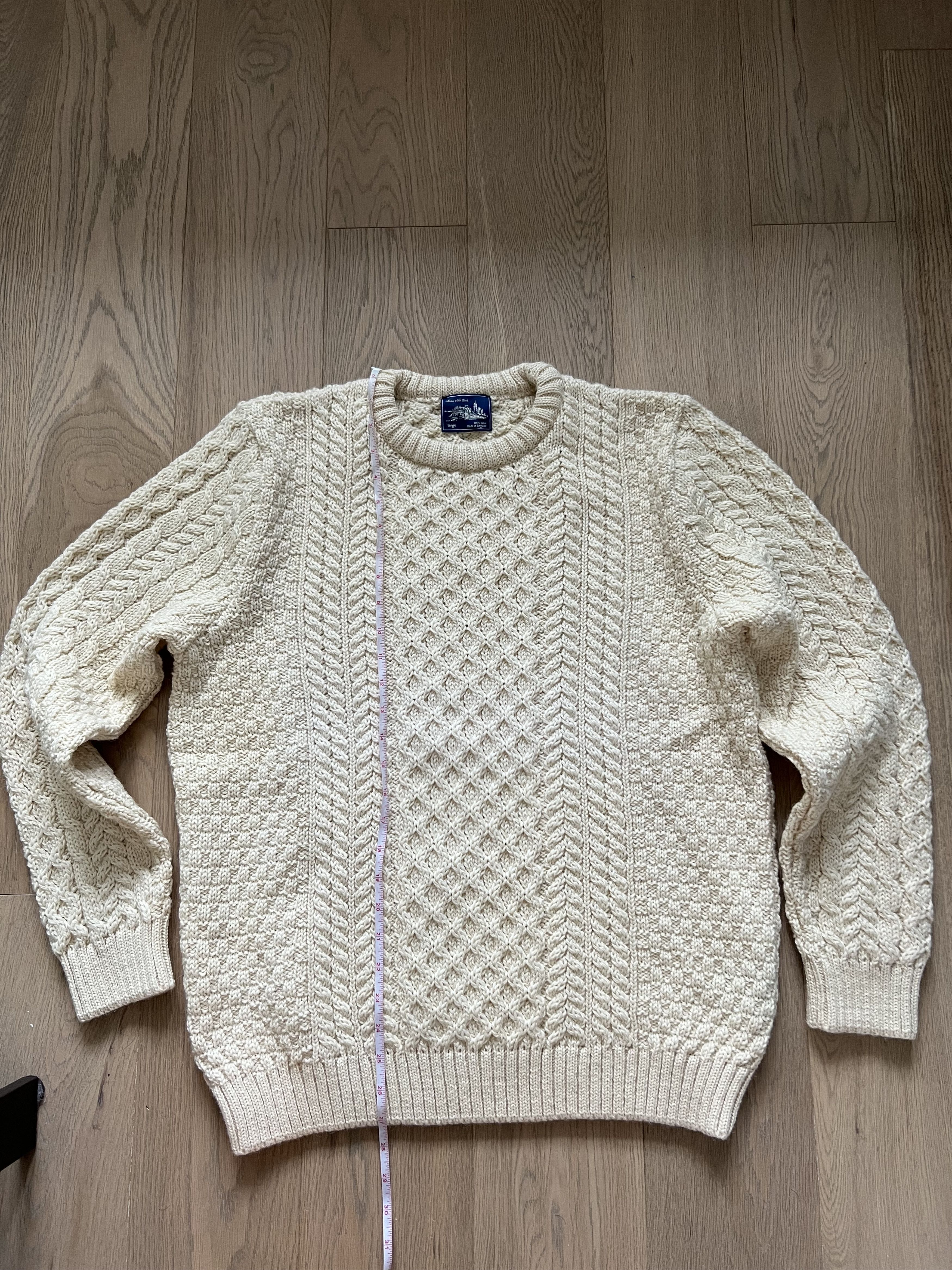 Minted New York Minted New York - Cable Knit Sweater Size US L / EU 52-54 / 3 - 3 Thumbnail