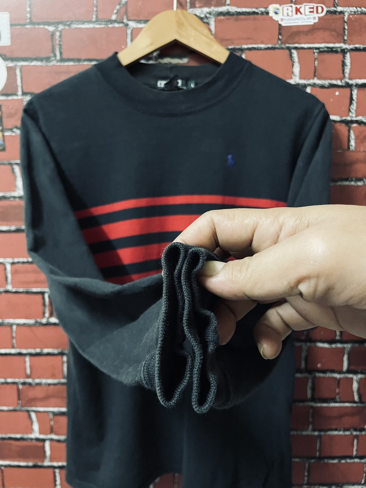 Designer × Polo Ralph Lauren × Vintage POLO RALPH LAUREN LONG SLEEVE 80s Size US L / EU 52-54 / 3 - 9 Thumbnail