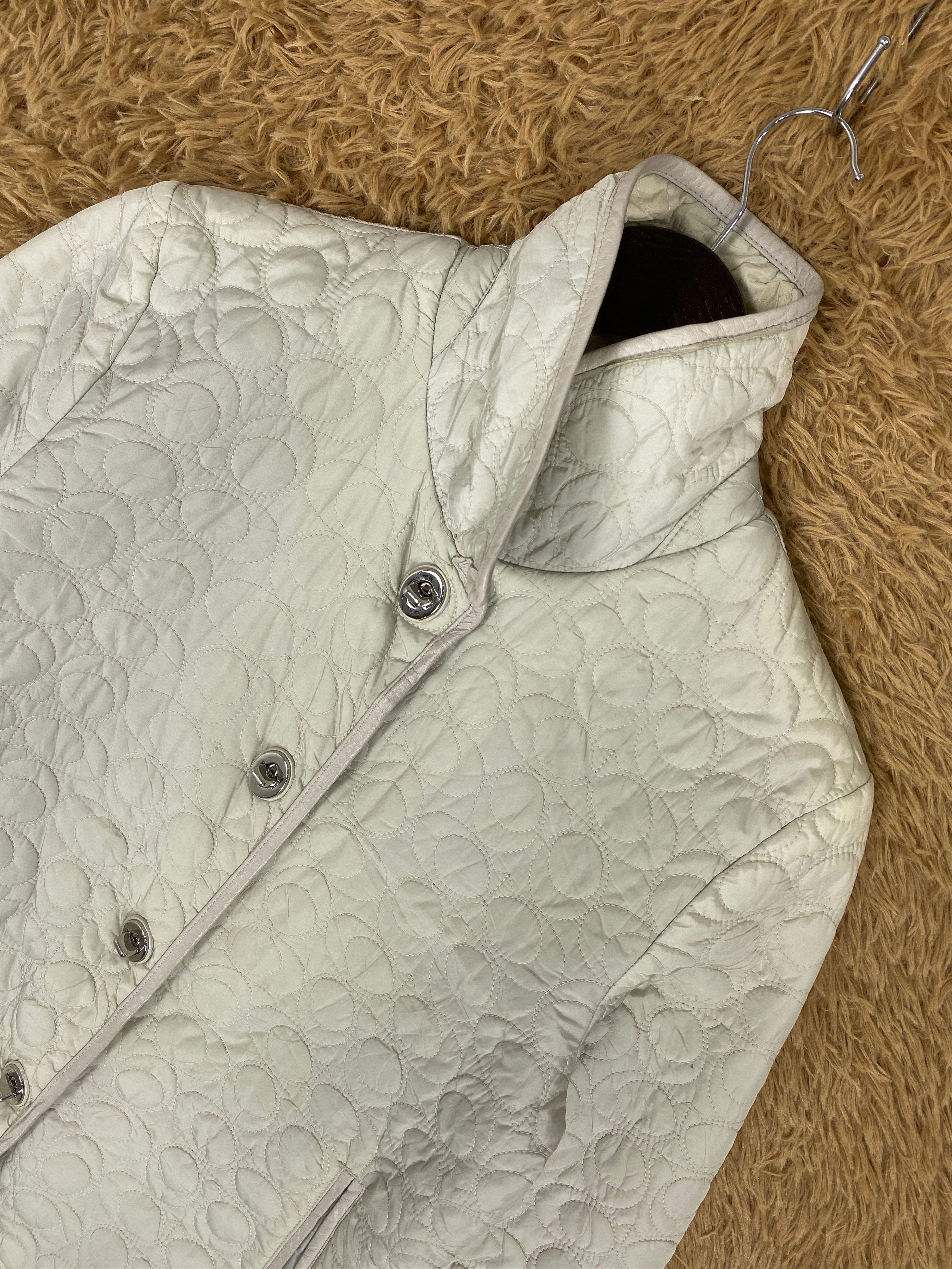 Coach Vintage Coach Quilted Jacket J2223 Size S / US 4 / IT 40 - 2 Thumbnail