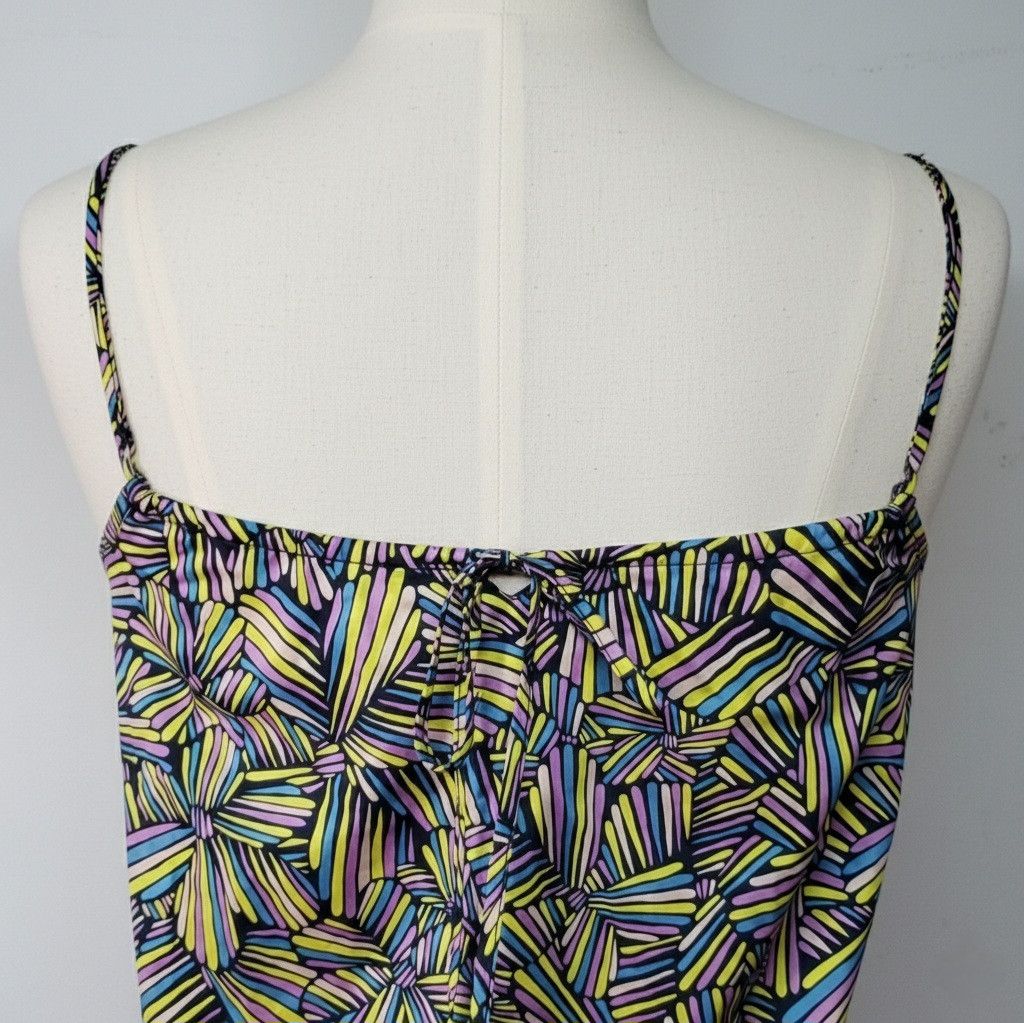 Marc Jacobs Marc Jacobs Size M Dress Abstract Floral Spaghetti Strap Size M / US 6-8 / IT 42-44 - 6 Thumbnail