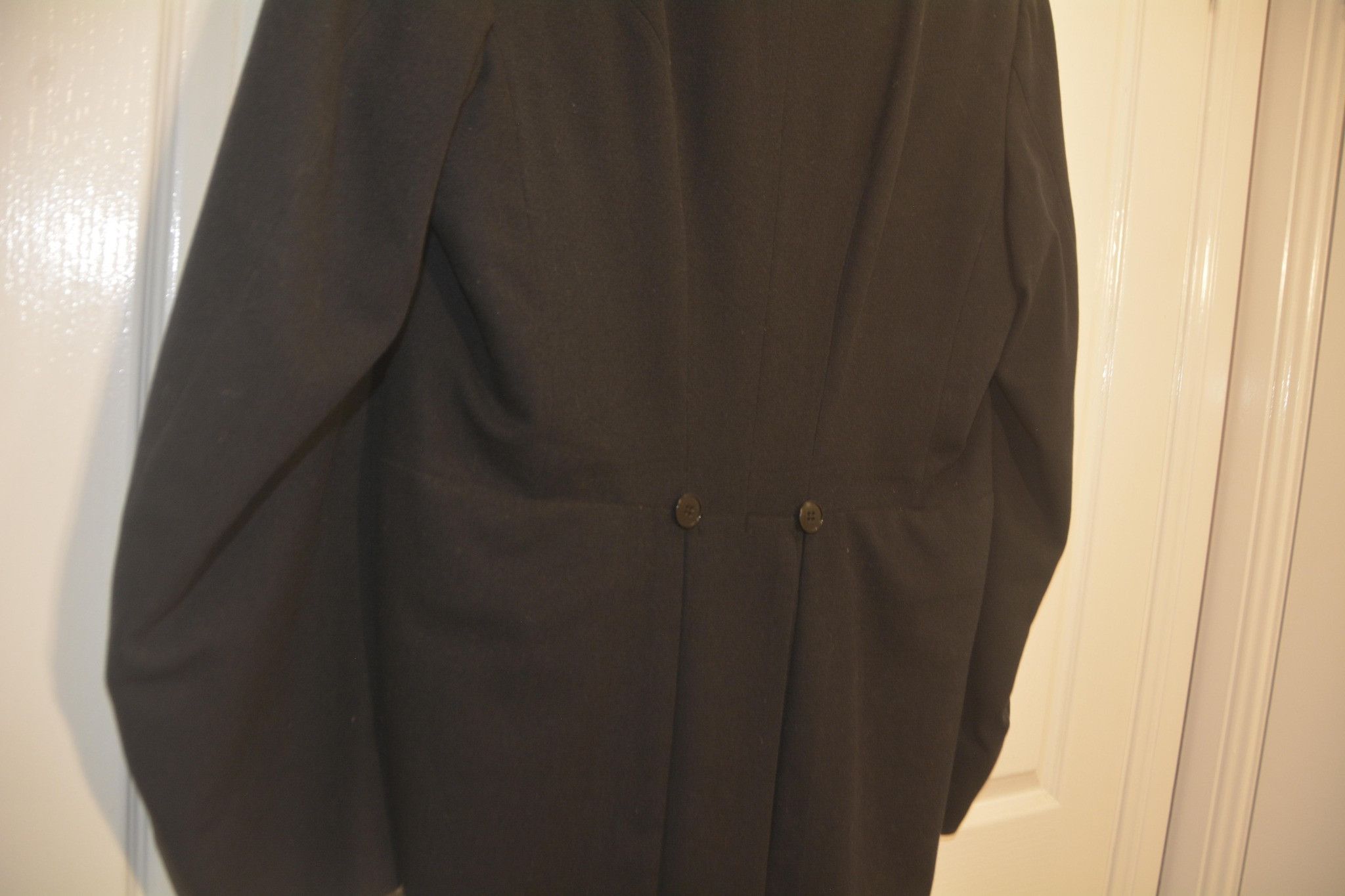 Other Vintage Harry Hall London Tailcoat Morning Jacket Black Formal Wear Size 40R - 9 Thumbnail