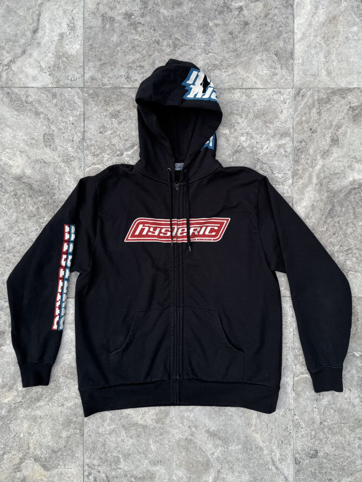 Hysteric Glamour Hysteric Glamour HG Box Logos Hoodie Size US L / EU 52-54 / 3 - 1 Thumbnail