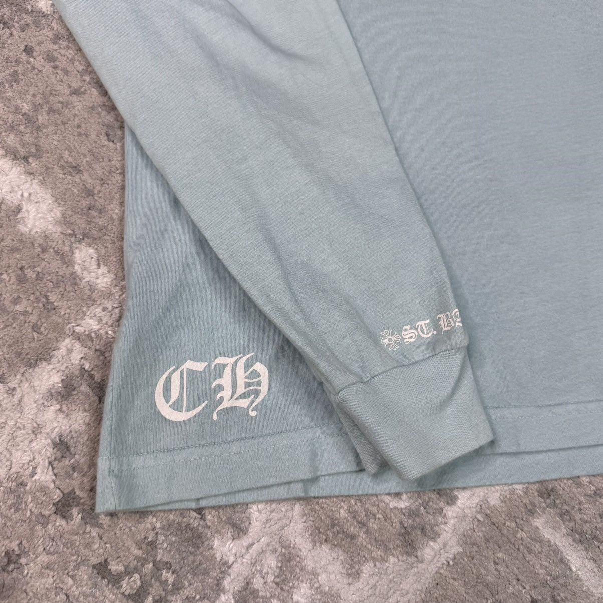 Chrome Hearts St barths dyed long sleeve tee shirt Size US L / EU 52-54 / 3 - 13 Thumbnail