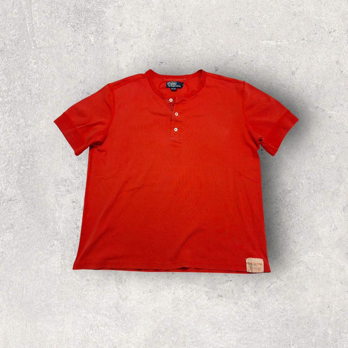 Polo Ralph Lauren × Vintage Vintage Polo henley shirt Size US XL / EU 56 / 4 - 1 Thumbnail