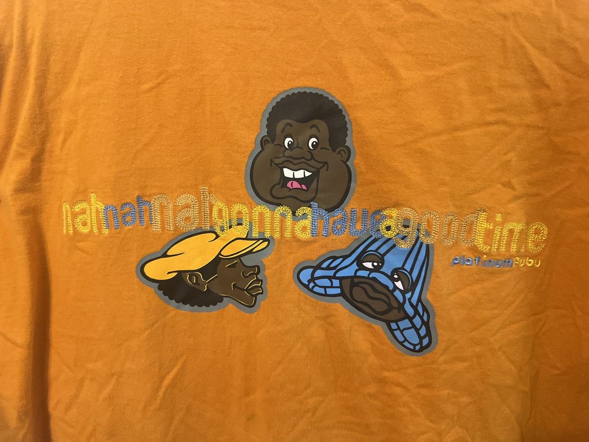 Fubu Vintage Platinum Fubu Fat Albert T-Shirt Size US XL / EU 56 / 4 - 6 Thumbnail