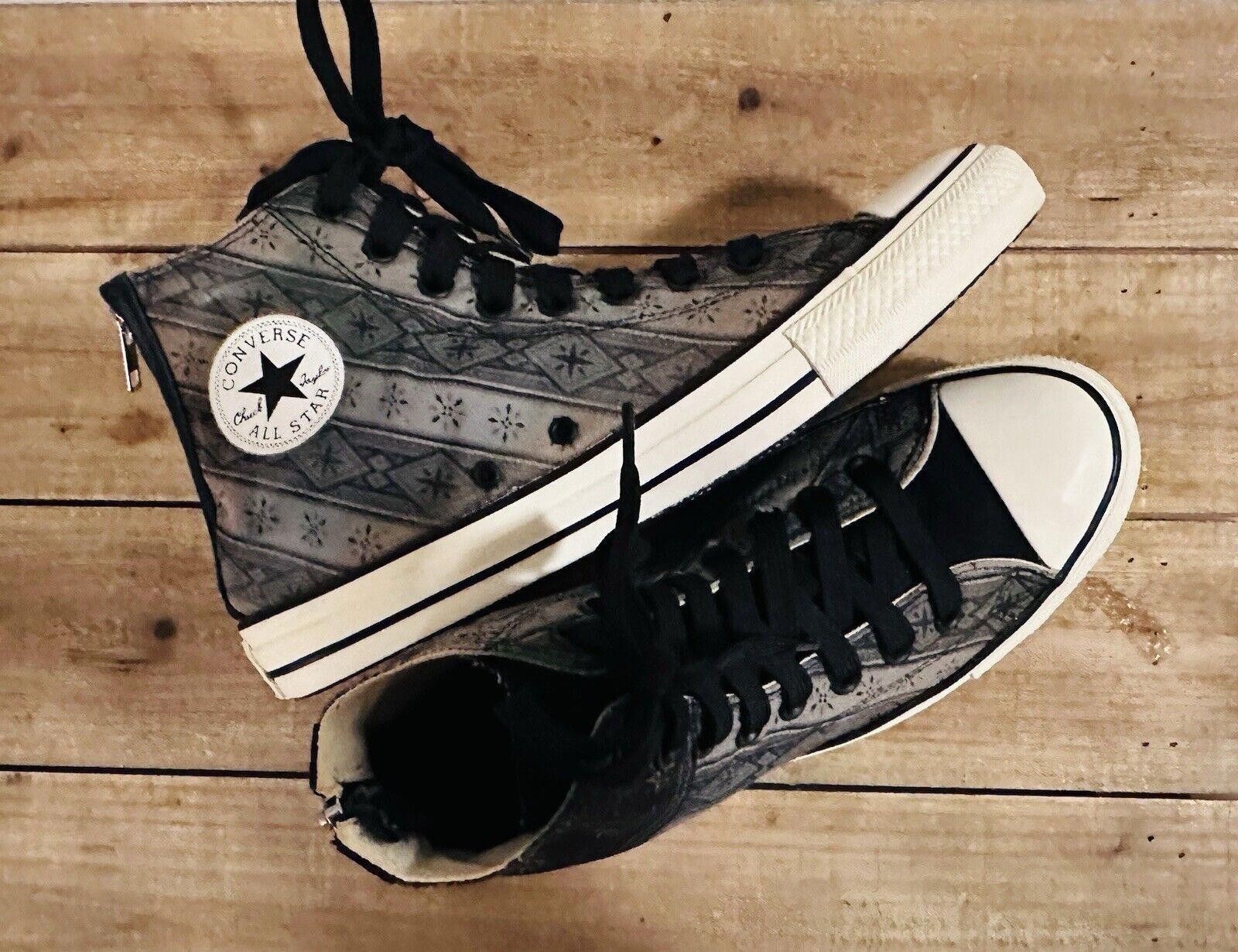 Converse NEW CONVERSE CT Jasper Batik Back Zipper Hi Top Shoes Size US 9.5 / EU 42-43 - 3 Thumbnail