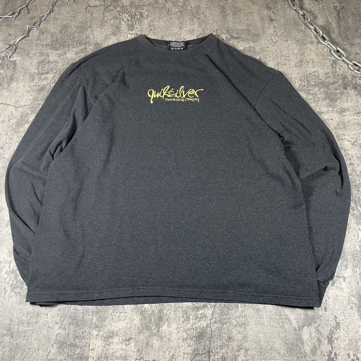 Quiksilver Quicksilver Y2K Long Sleeve Tshirt Size US XL / EU 56 / 4 - 3 Thumbnail