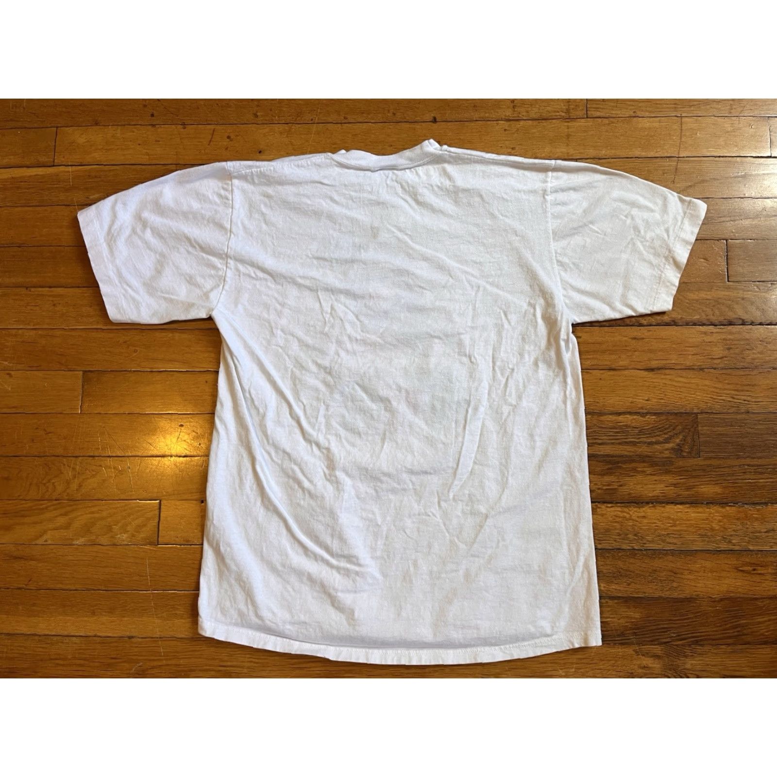 Vintage VINTAGE Mickey Mouse Graduation Shirt Men’s XL White T-Shirt Regular 1990s Disney Character Fashions Graphic Print Size US L / EU 52-54 / 3 - 7 Thumbnail