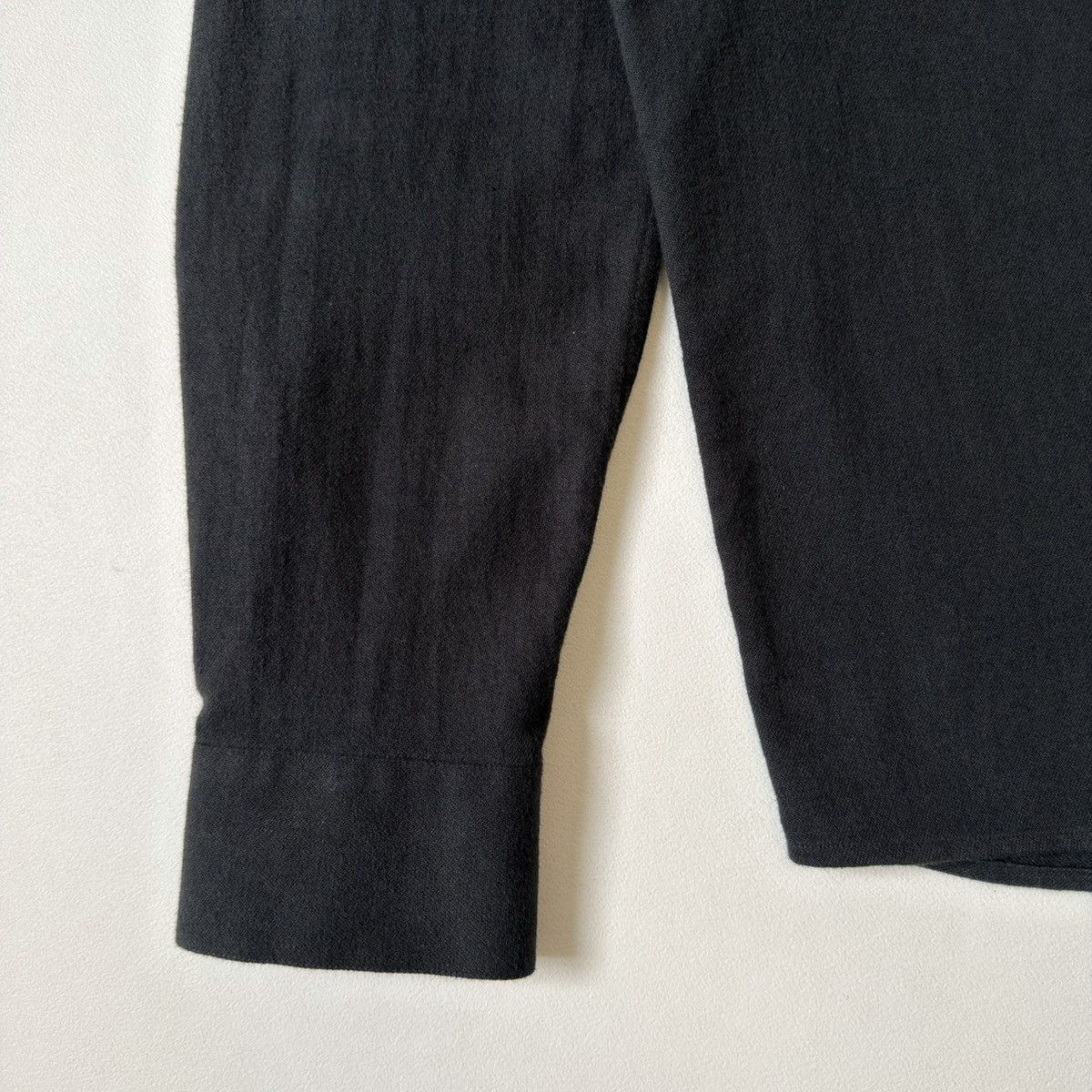 Haider Ackermann Glitter Sequin Back Panel Black Shirt Size US M / EU 48-50 / 2 - 9 Thumbnail
