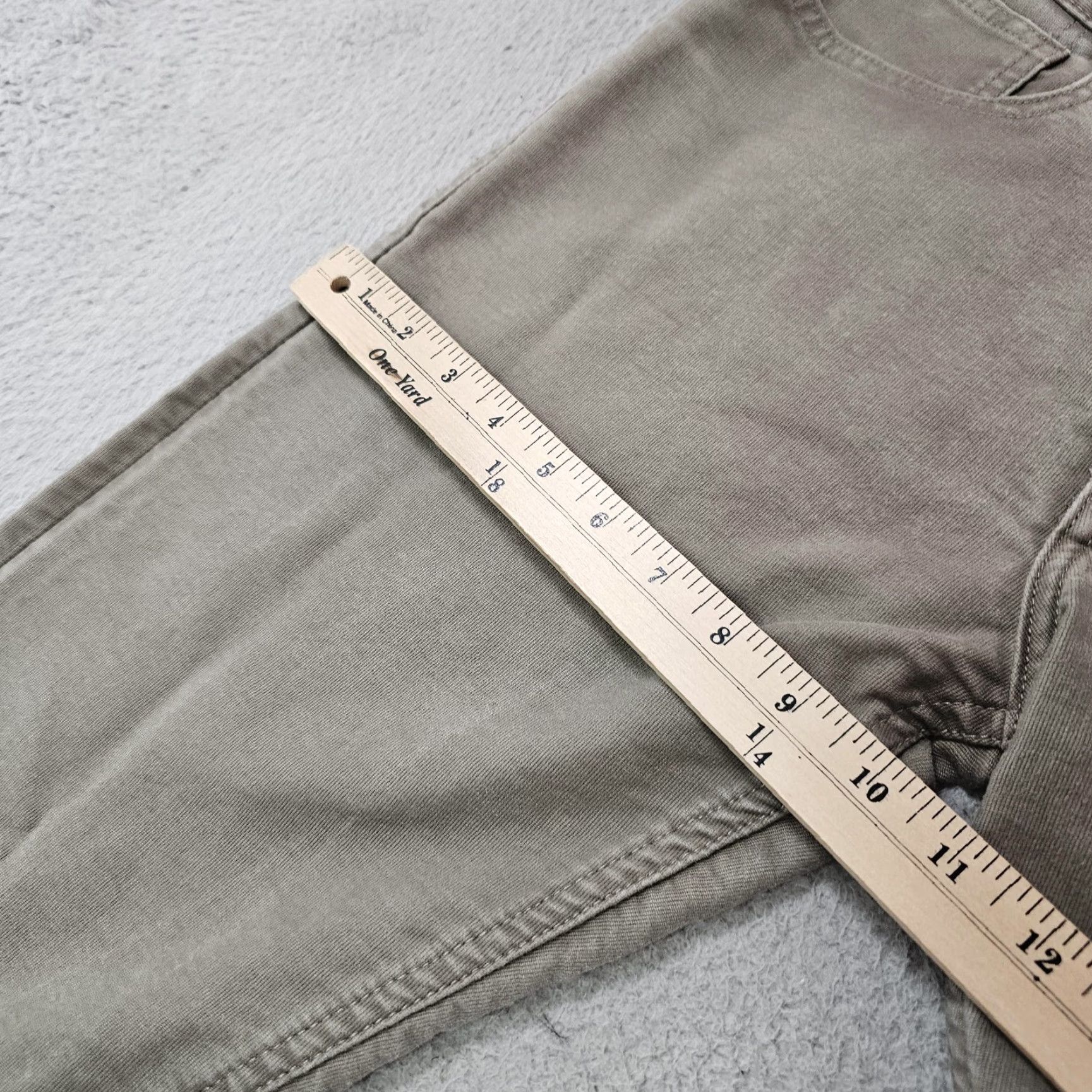 Gustin Gustin Pants Mens 30 Straight Fit Button Fly Washed California Gray Size US 30 / EU 46 - 7 Thumbnail