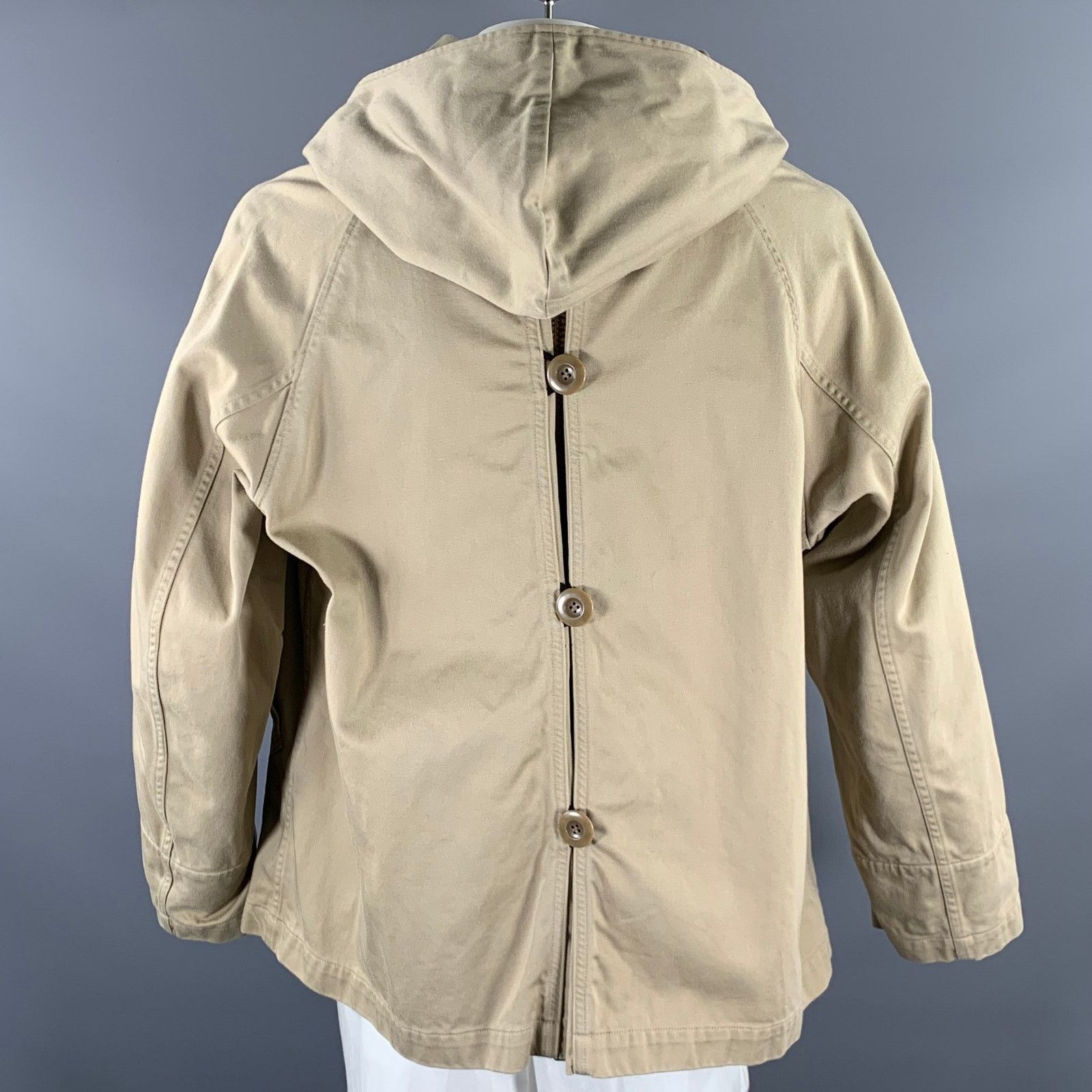 Kapital KAPITAL Size M Khaki Cotton Hooded Jacket Size US M / EU 48-50 / 2 - 3 Thumbnail