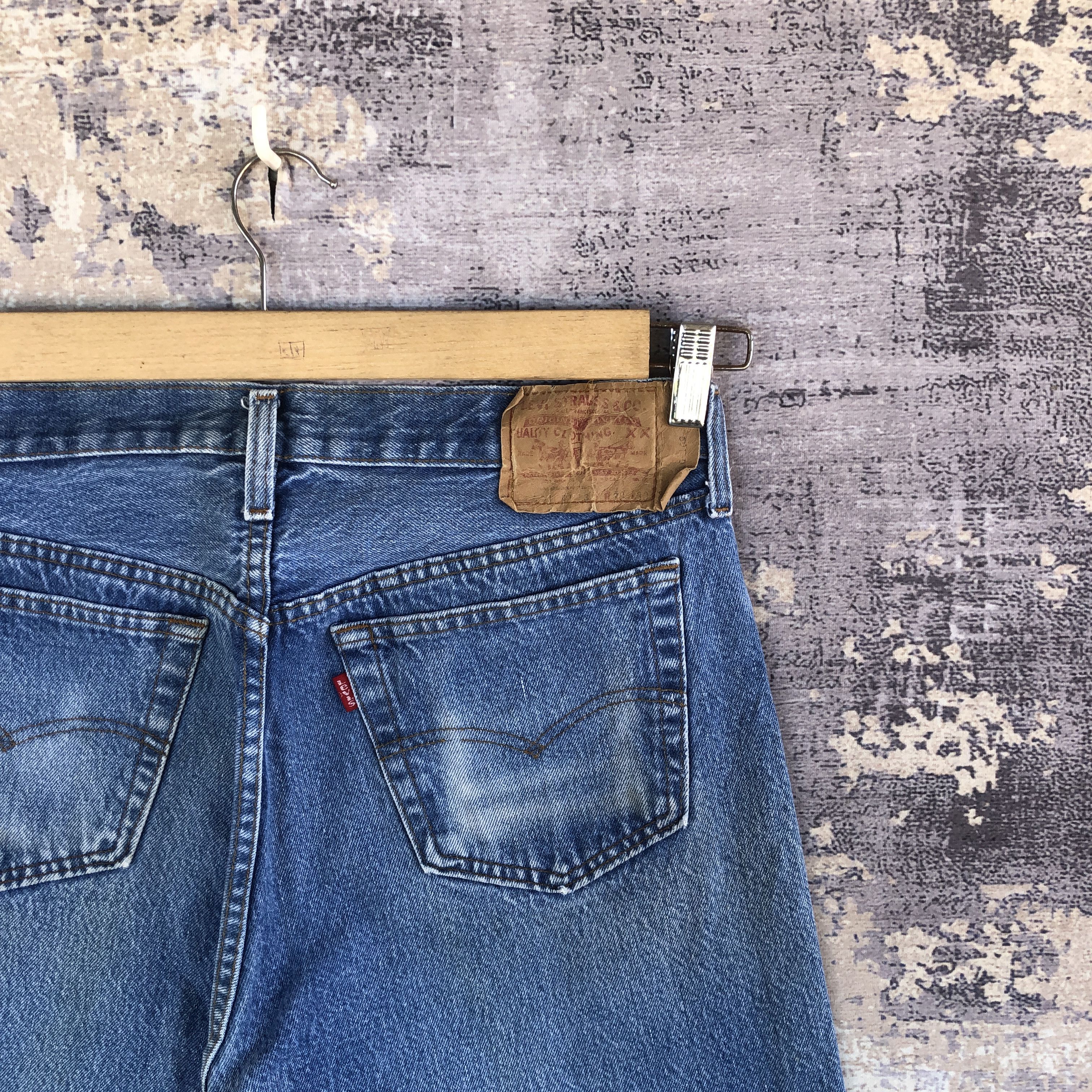 Levi's Vintage 80's Levis 501 Light Wash Jeans Levi's Faded Denim Size US 32 / EU 48 - 5 Thumbnail