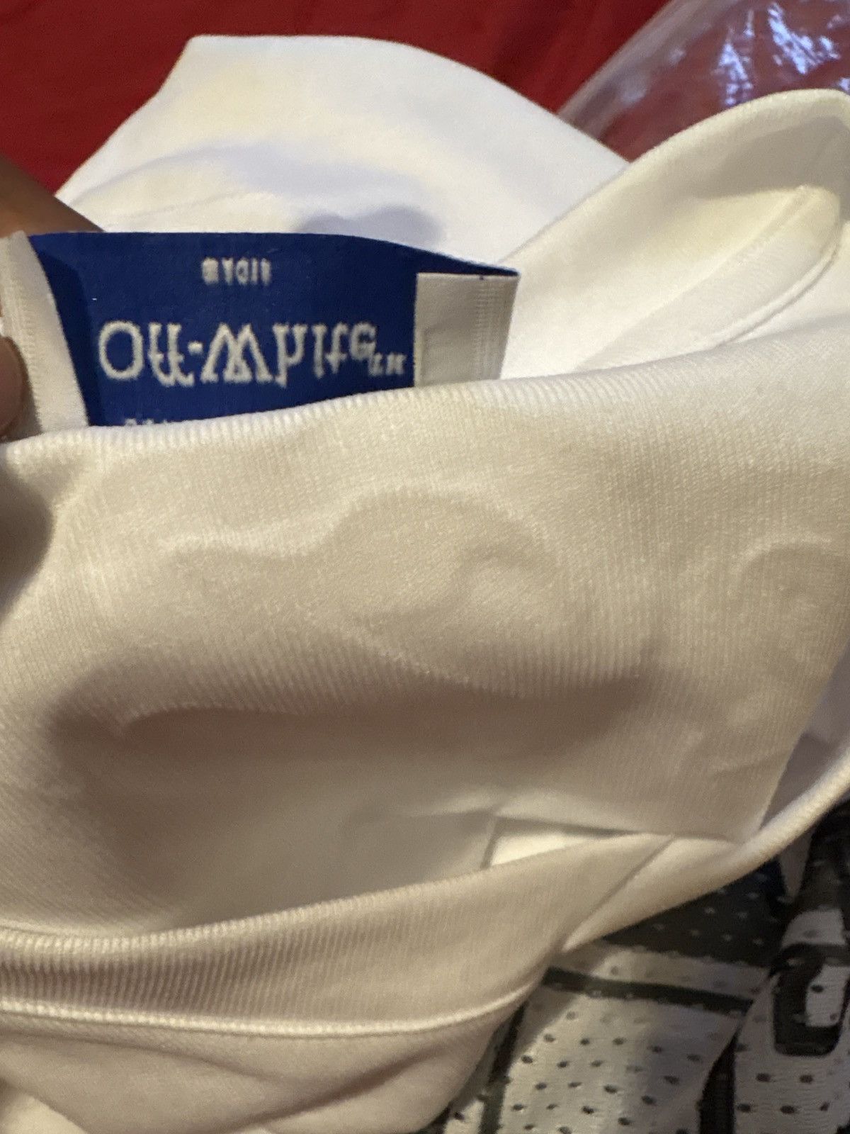 Off-White Off-White- Mesh Football Jersey Size US XS / EU 42 / 0 - 5 Thumbnail