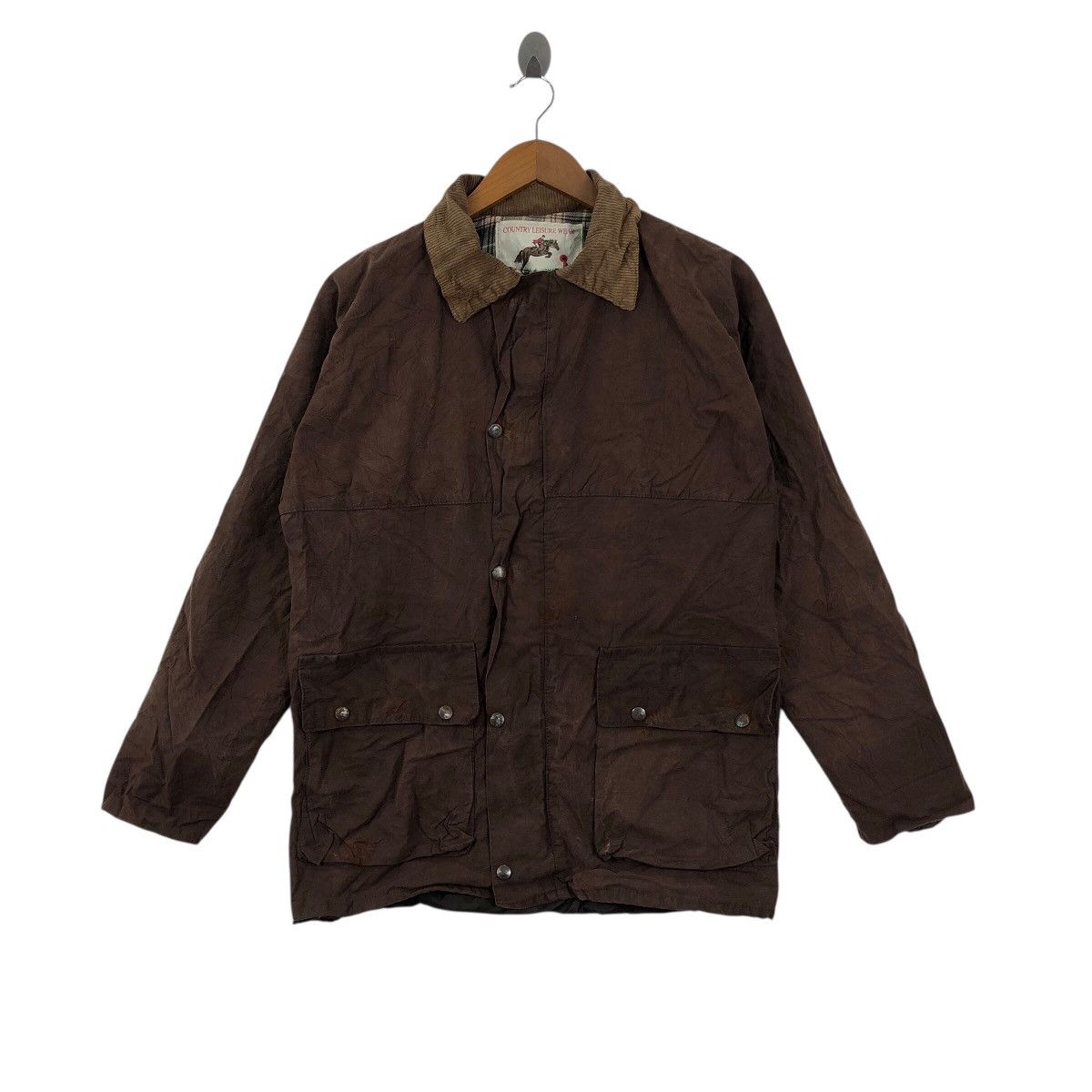 Other Vintage COUNTRY LEISURE WEAR Made in England Chore Jacket Size US S / EU 44-46 / 1 - 1 Thumbnail