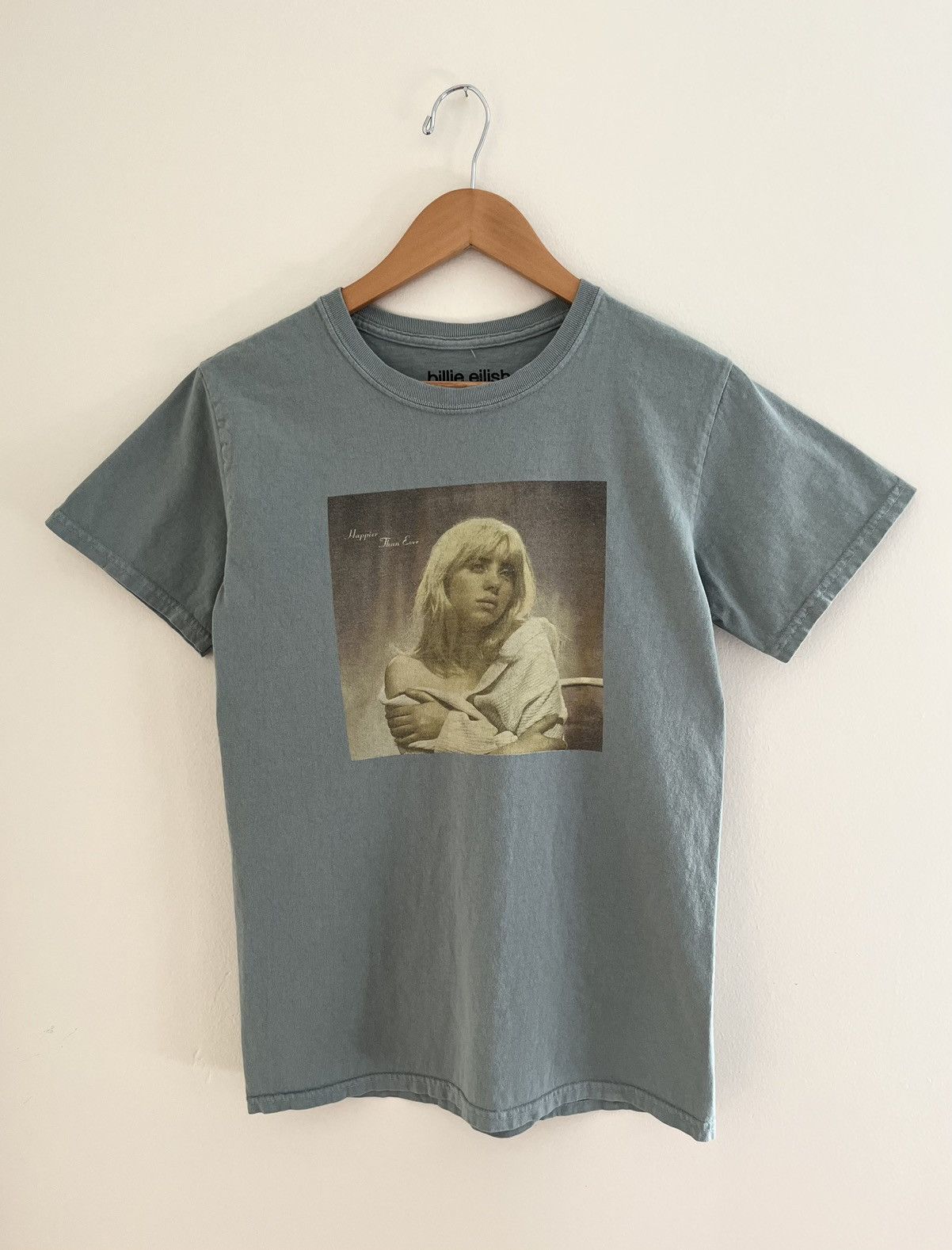 Rap Tees © 2021 Billie Eilish “Happier Than Ever” Graphic T-Shirt Size US S / EU 44-46 / 1 - 1 Thumbnail