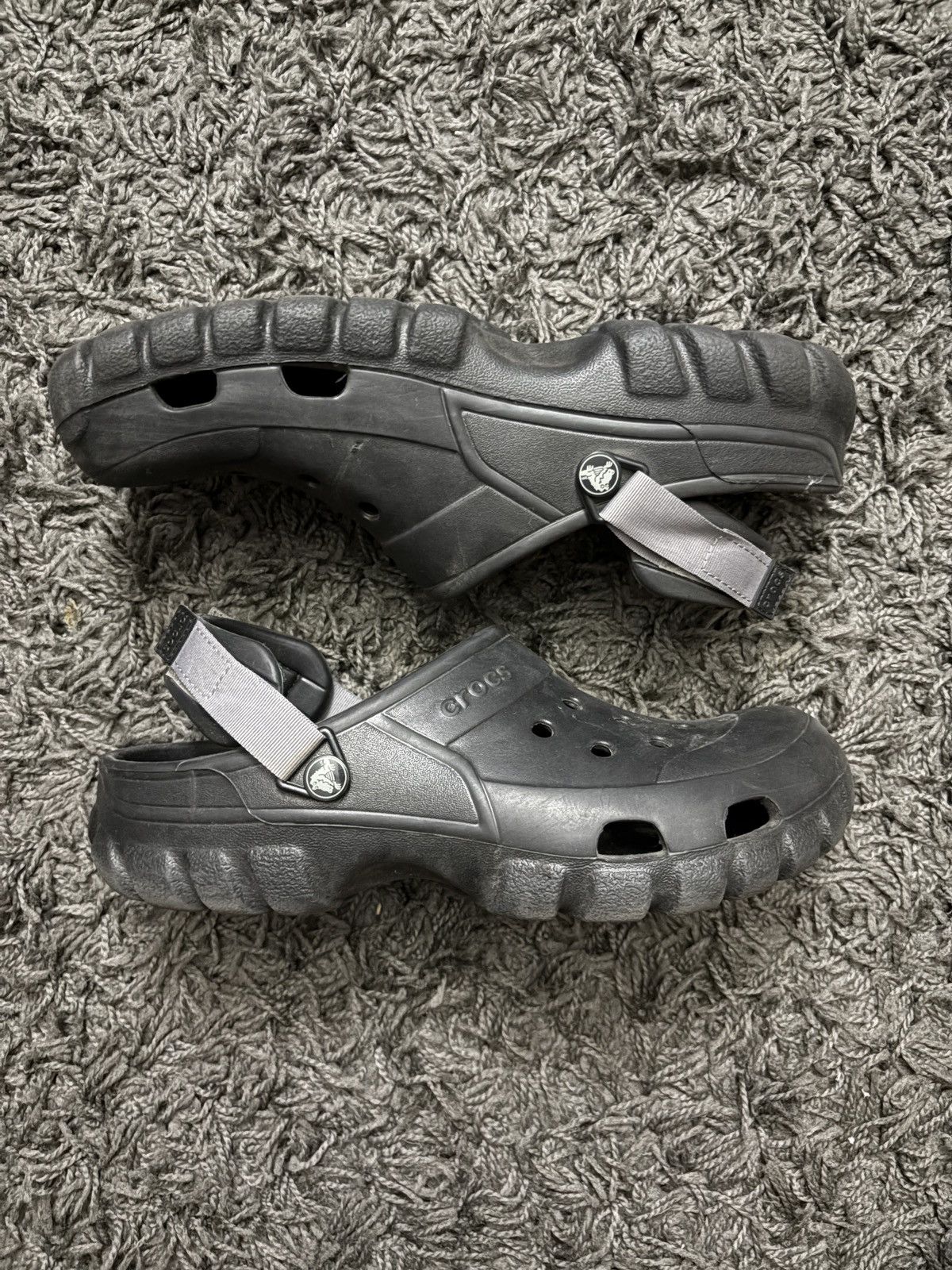 Crocs Crocs Offroad Sport Clog Black Size US 10 / EU 43 - 3 Thumbnail