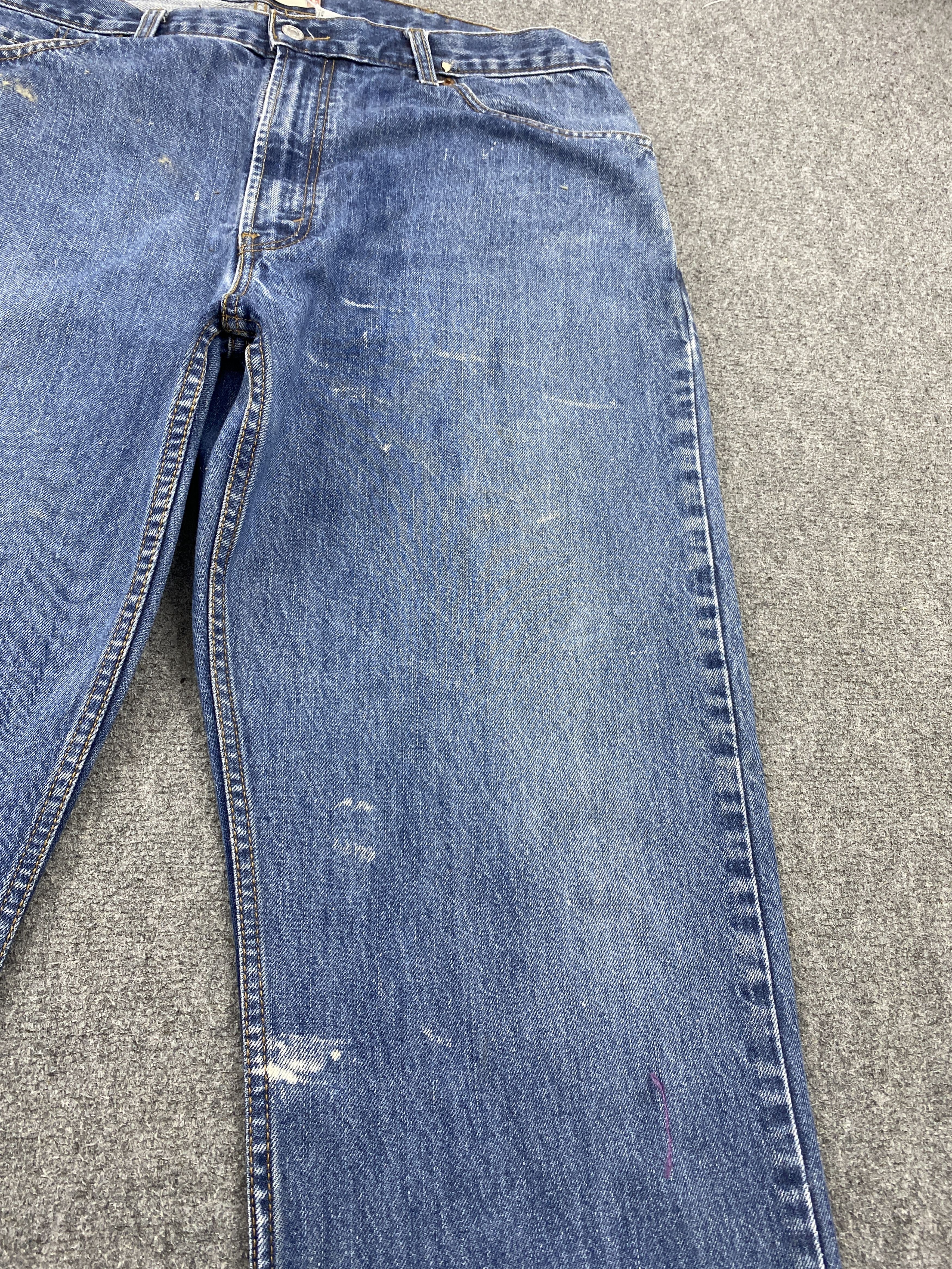 Levi's Faded Blue Vintage Levis 505 Jeans DP2313 Size US 39 - 11 Thumbnail