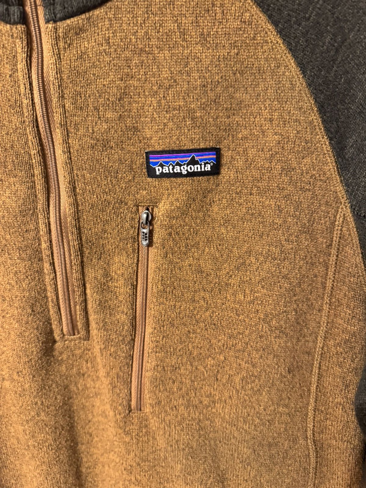 Patagonia × Vintage Vintage Patagonia fleece 1/4 zip sweater Size US M / EU 48-50 / 2 - 3 Thumbnail