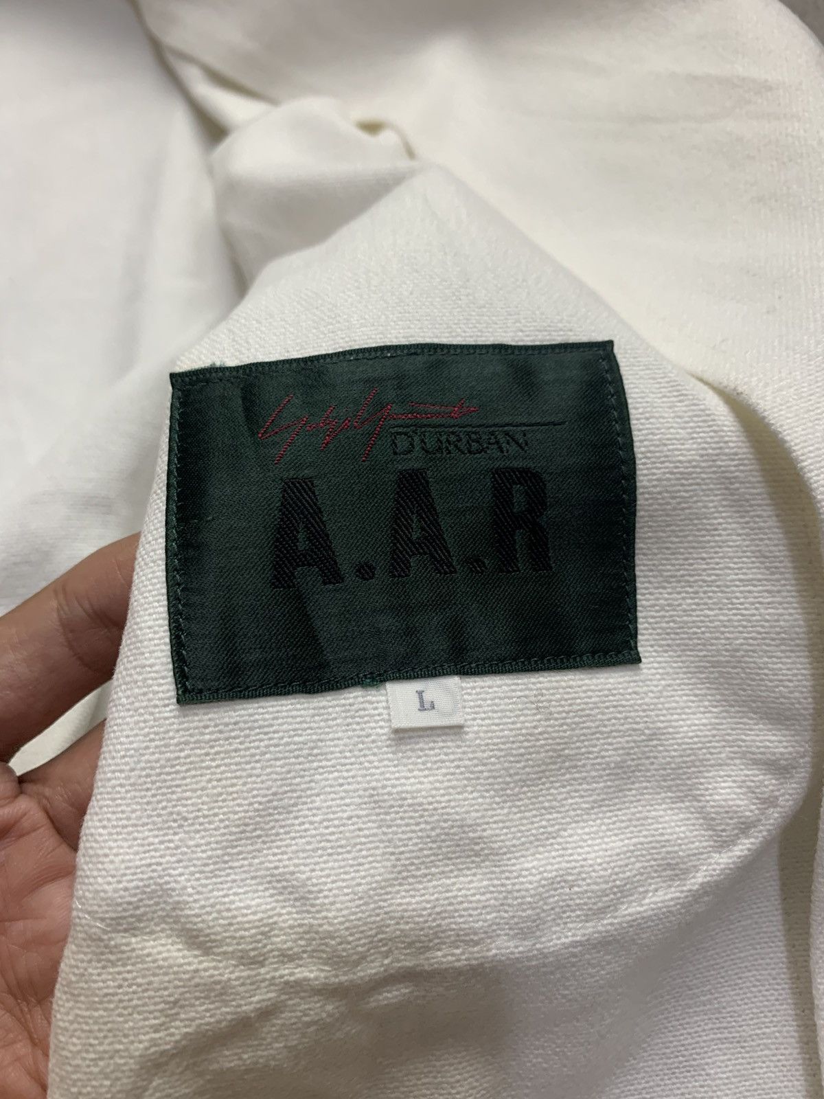 Yohji Yamamoto 🐍 Archived Yohji Yamamoto AAR D’urban Cotton Blazer Jacket Size US L / EU 52-54 / 3 - 7 Thumbnail