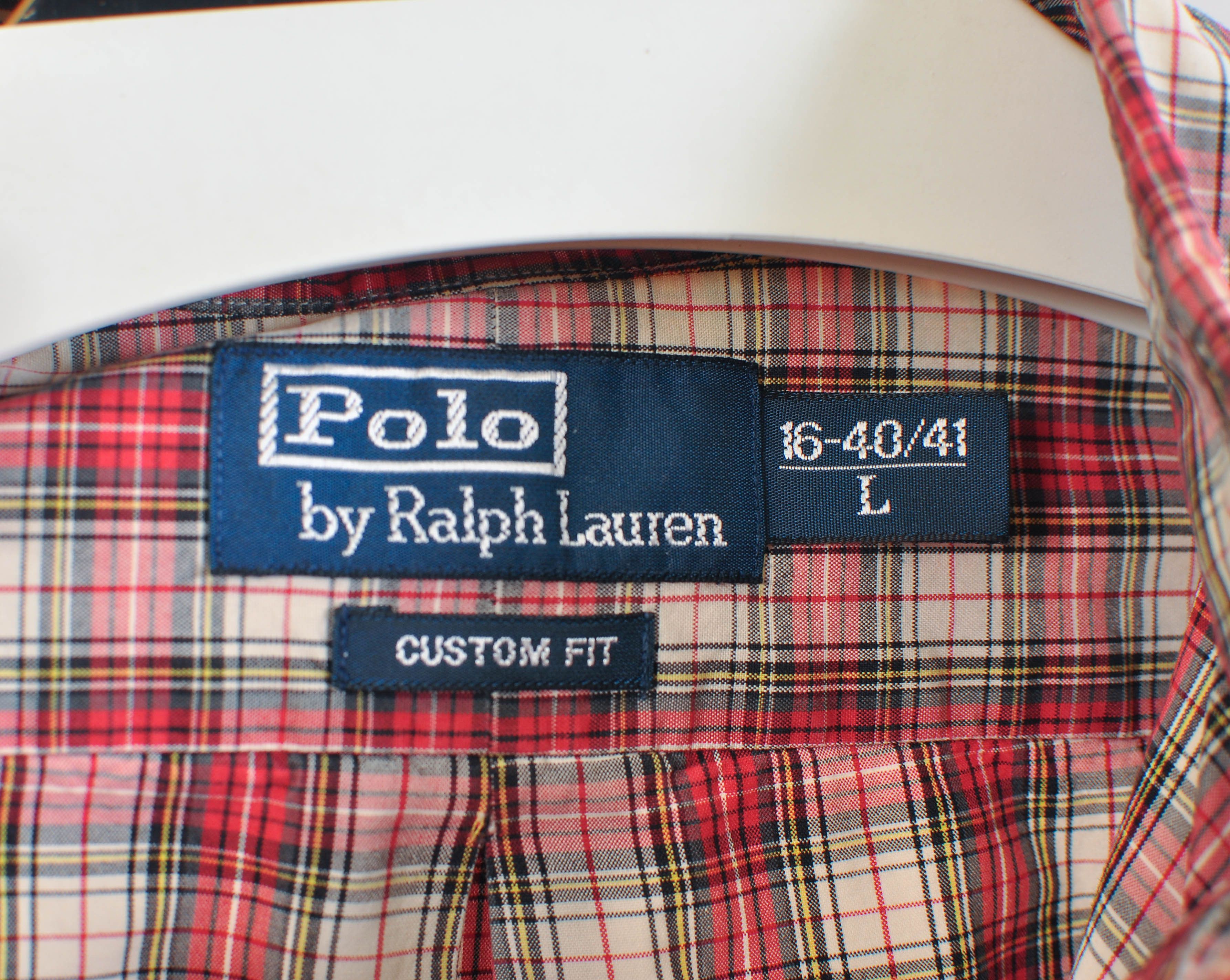 Polo Ralph Lauren Vintage 00s Polo Ralph Lauren Checkered Shirt Size US L / EU 52-54 / 3 - 5 Thumbnail