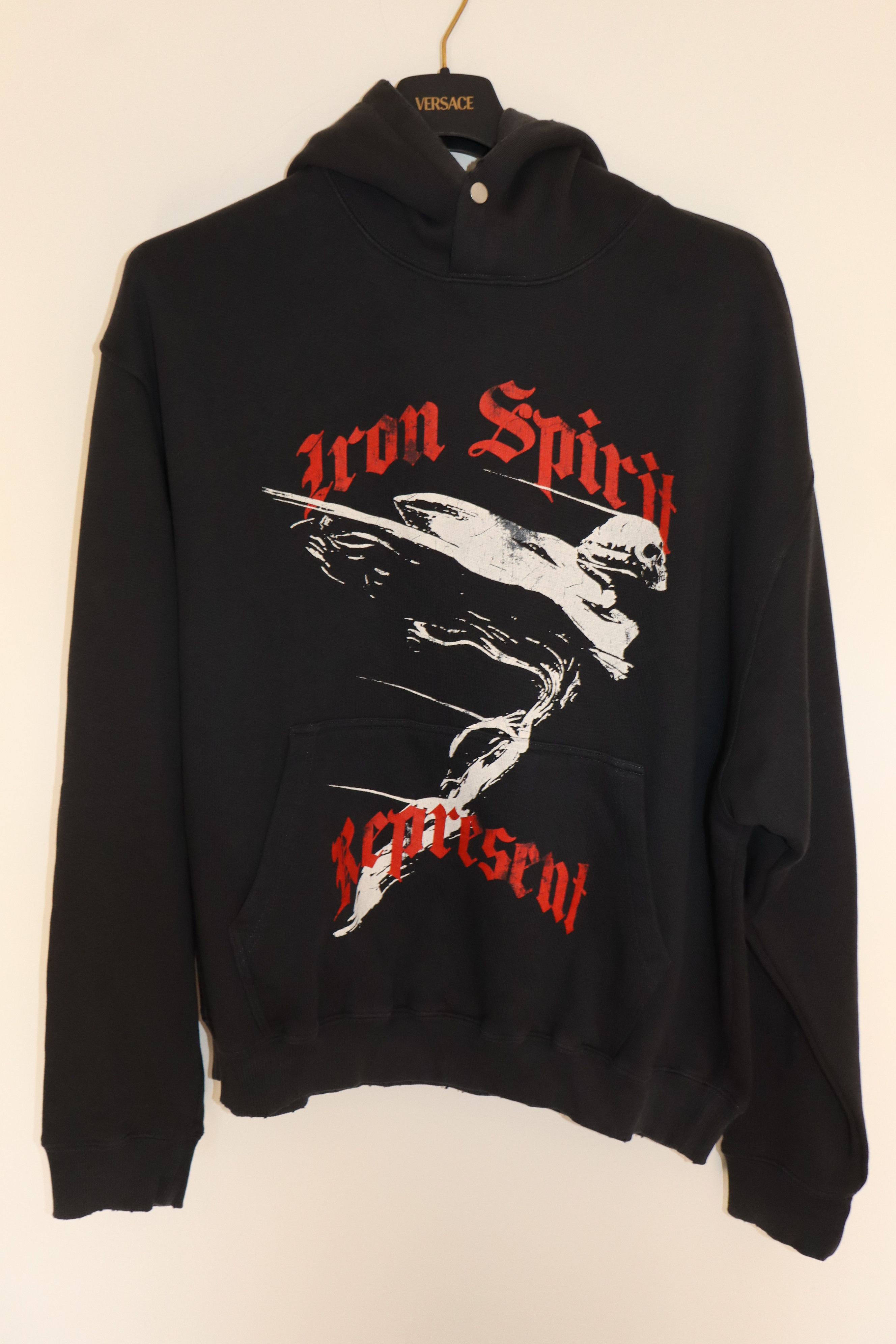 Represent Clo. Iron spirit hoodie Size US L / EU 52-54 / 3 - 1 Thumbnail