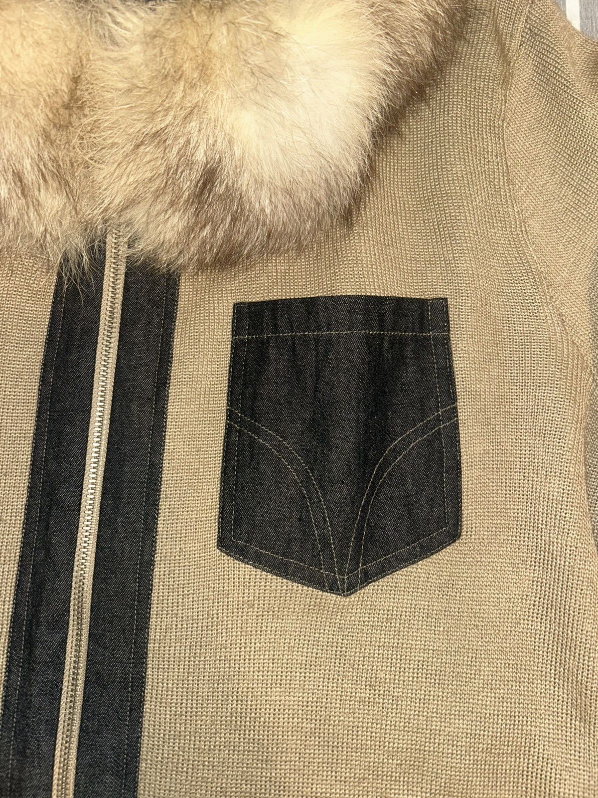 Dolce & Gabbana Dolce & Gabbana Beige Cardigan Size US XL / EU 56 / 4 - 5 Thumbnail
