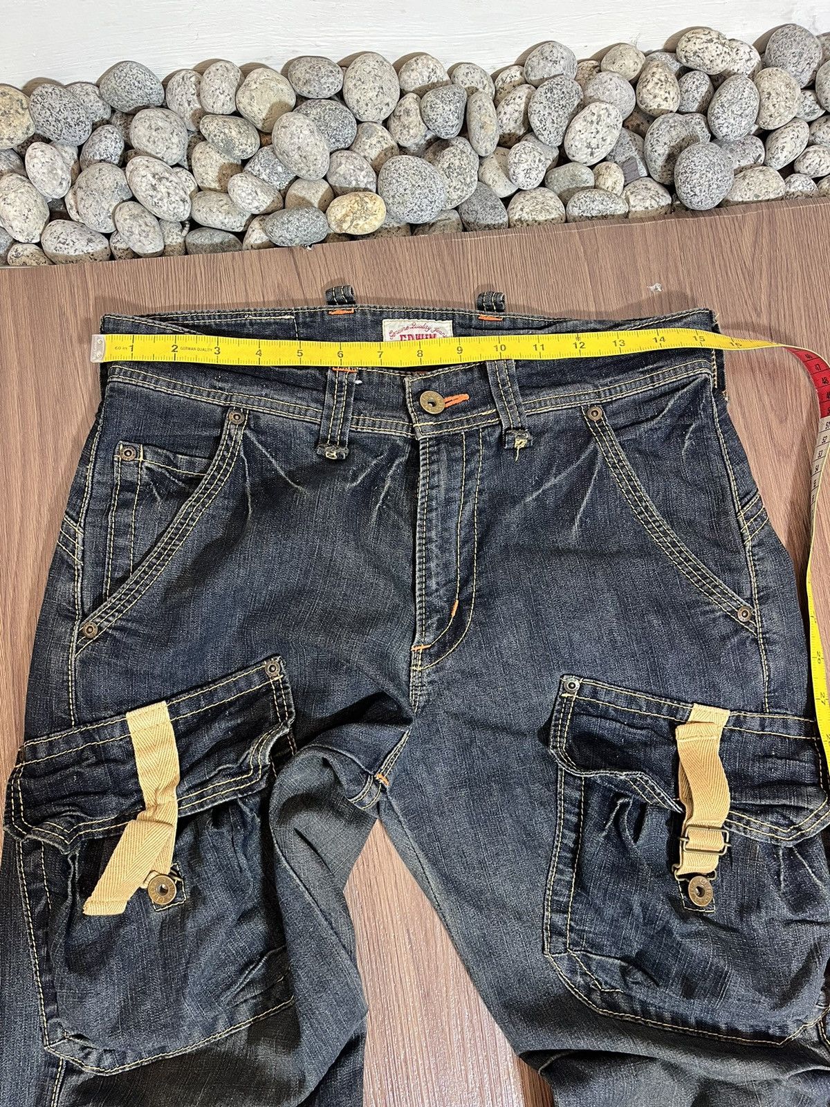 Edwin × If Six Was Nine × Japanese Brand Japanese EDWIN flare multipocket constrast stiching denim Size US 31 - 12 Thumbnail